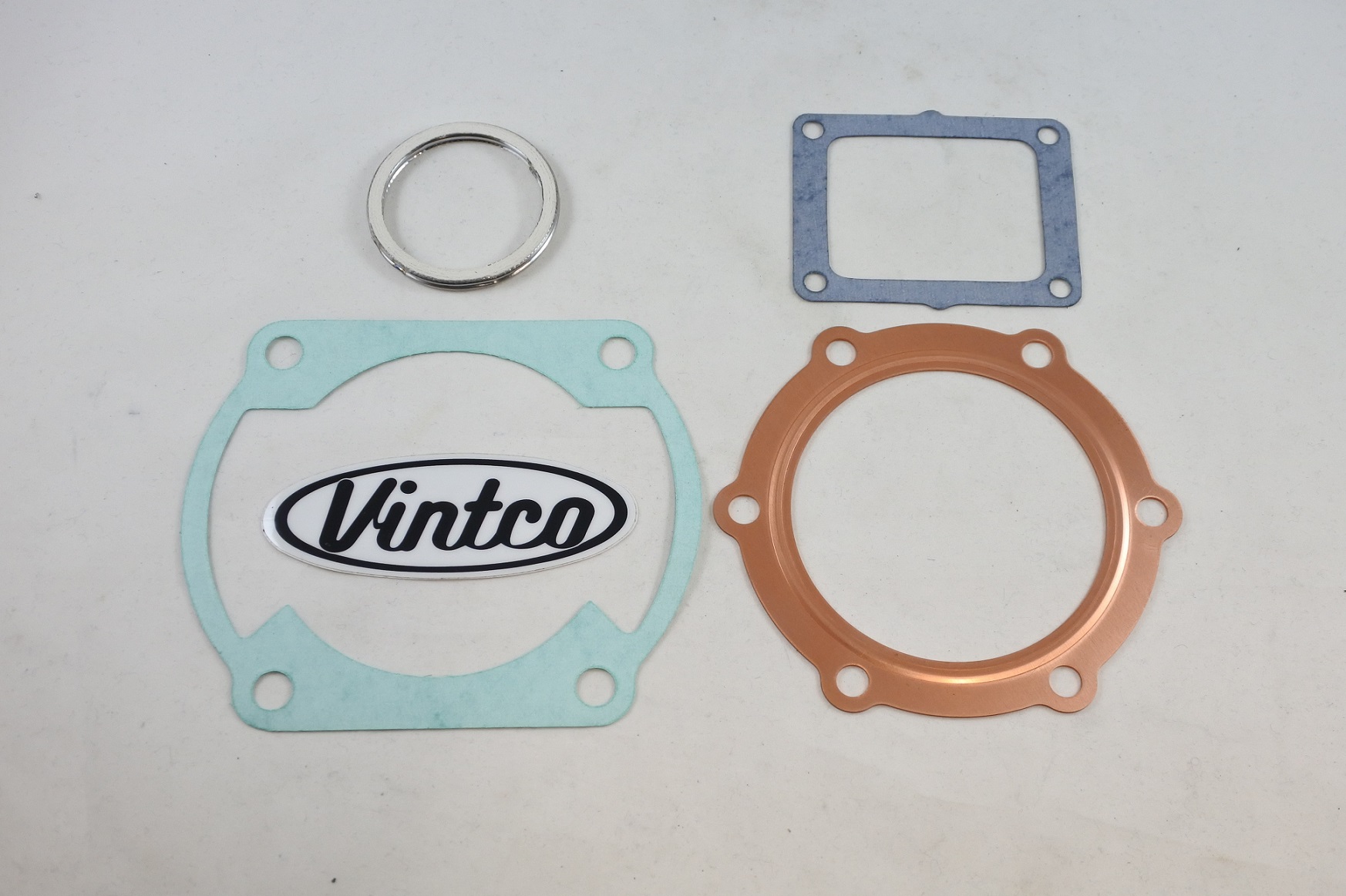TOP END GASKET KIT 77-78 YAMAHA DT 400 VINTCO KTE160 image 1