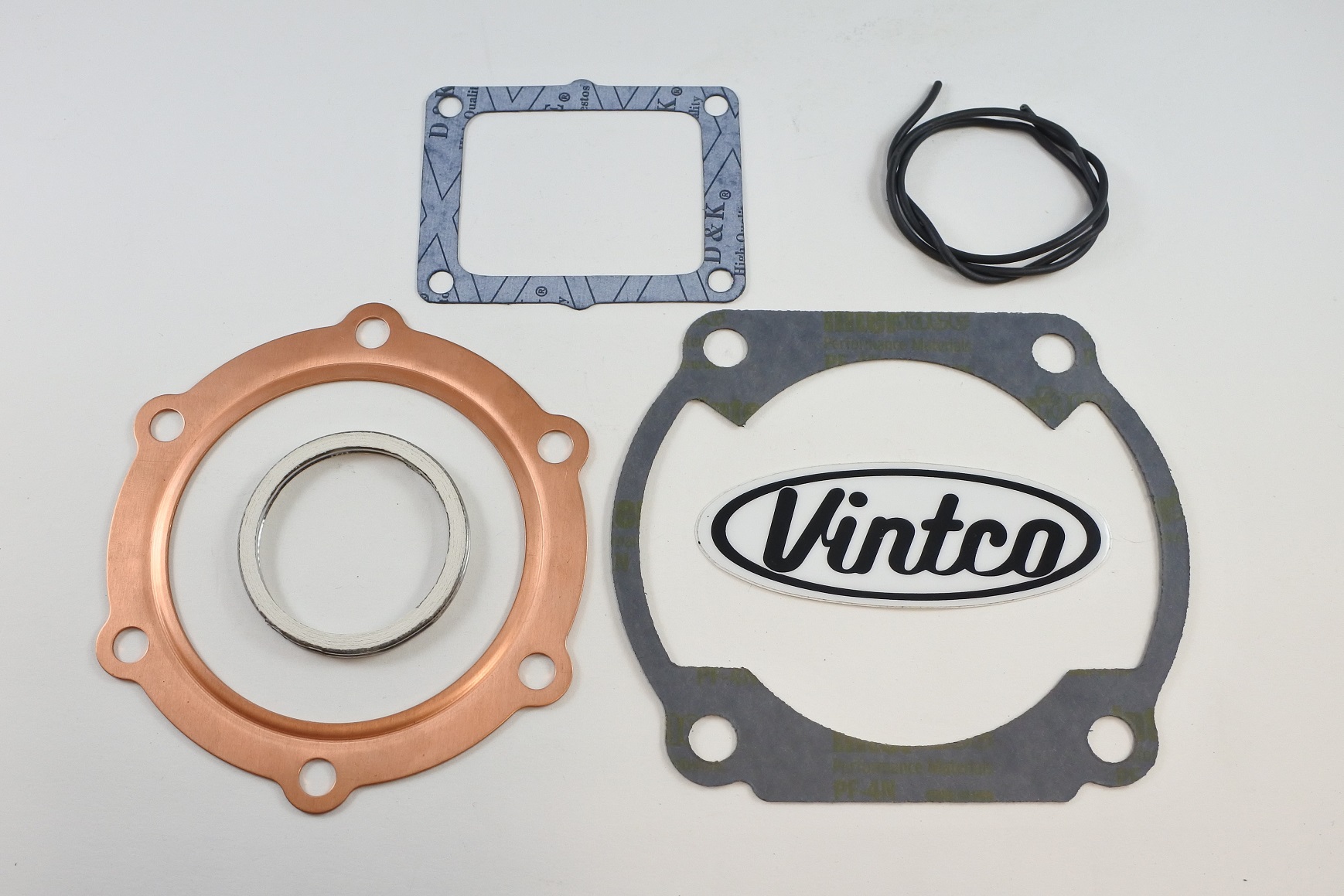 TOP END GASKET KIT 75-76 YAMAHA YZ IT MX 400 VINTCO KTE161 thumbnail 2
