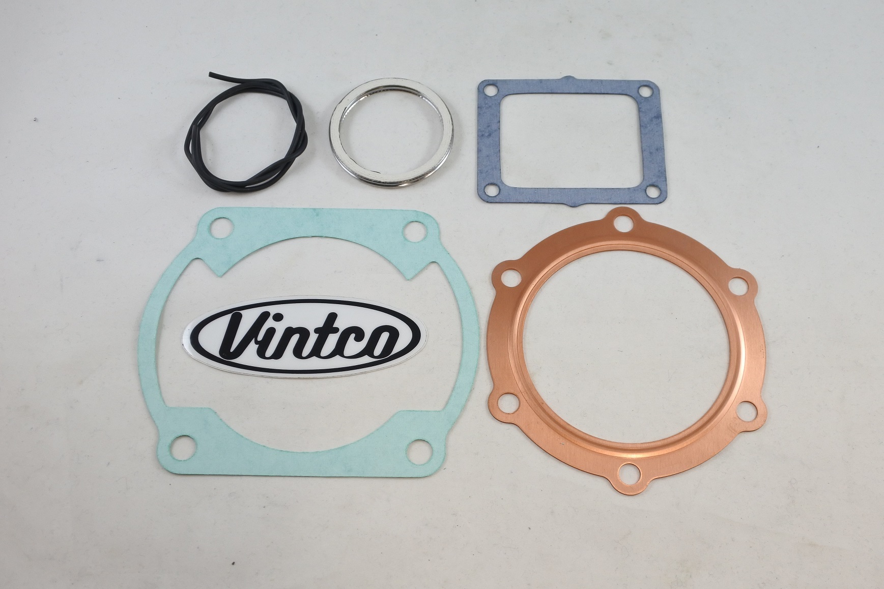 TOP END GASKET KIT 77-78 YAMAHA YZ IT 400 VINTCO KTE162 image 1
