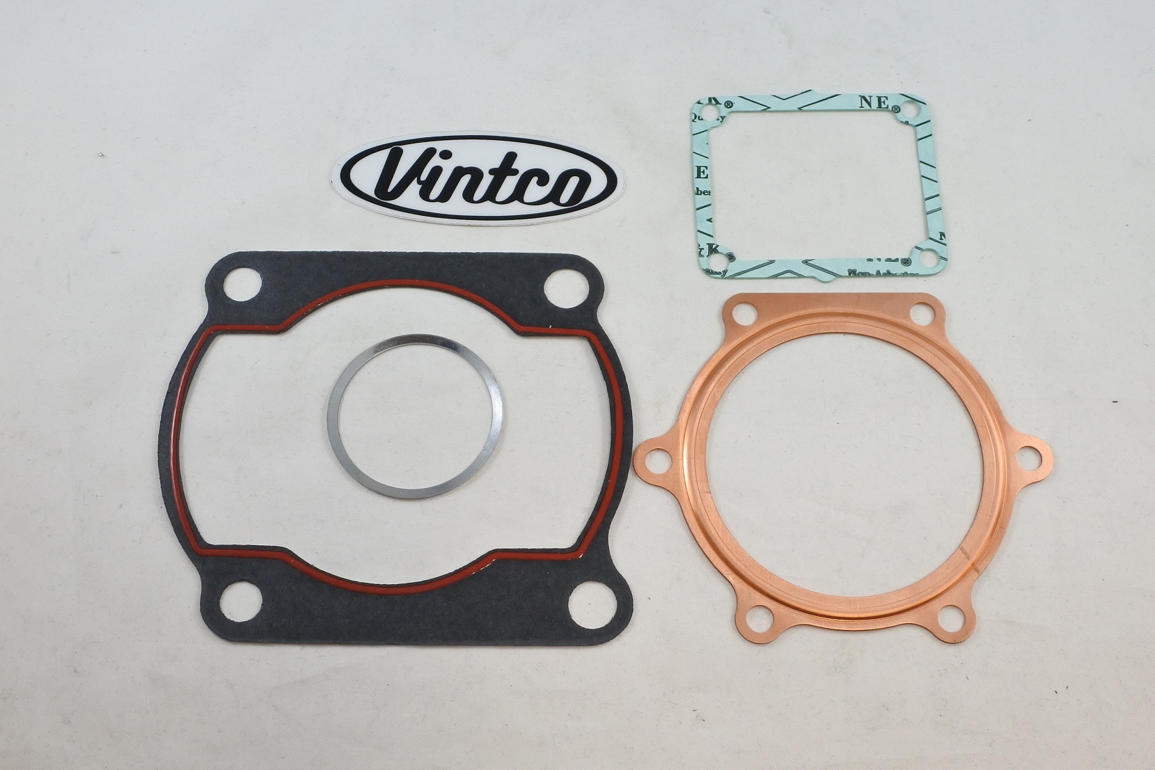 TOP END GASKET KIT 82-84 YAMAHA IT YZ 490 VINTCO KTE163 thumbnail 2
