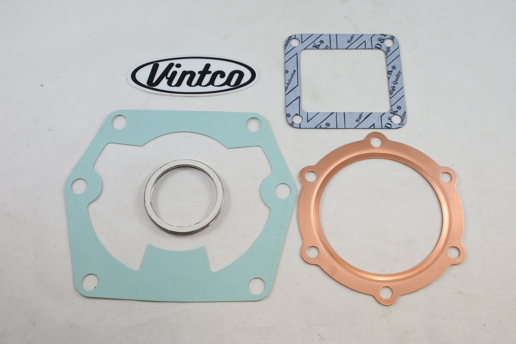 TOP END GASKET KIT 74-74 YAMAHA DT 360 VINTCO KTE164 thumbnail 2
