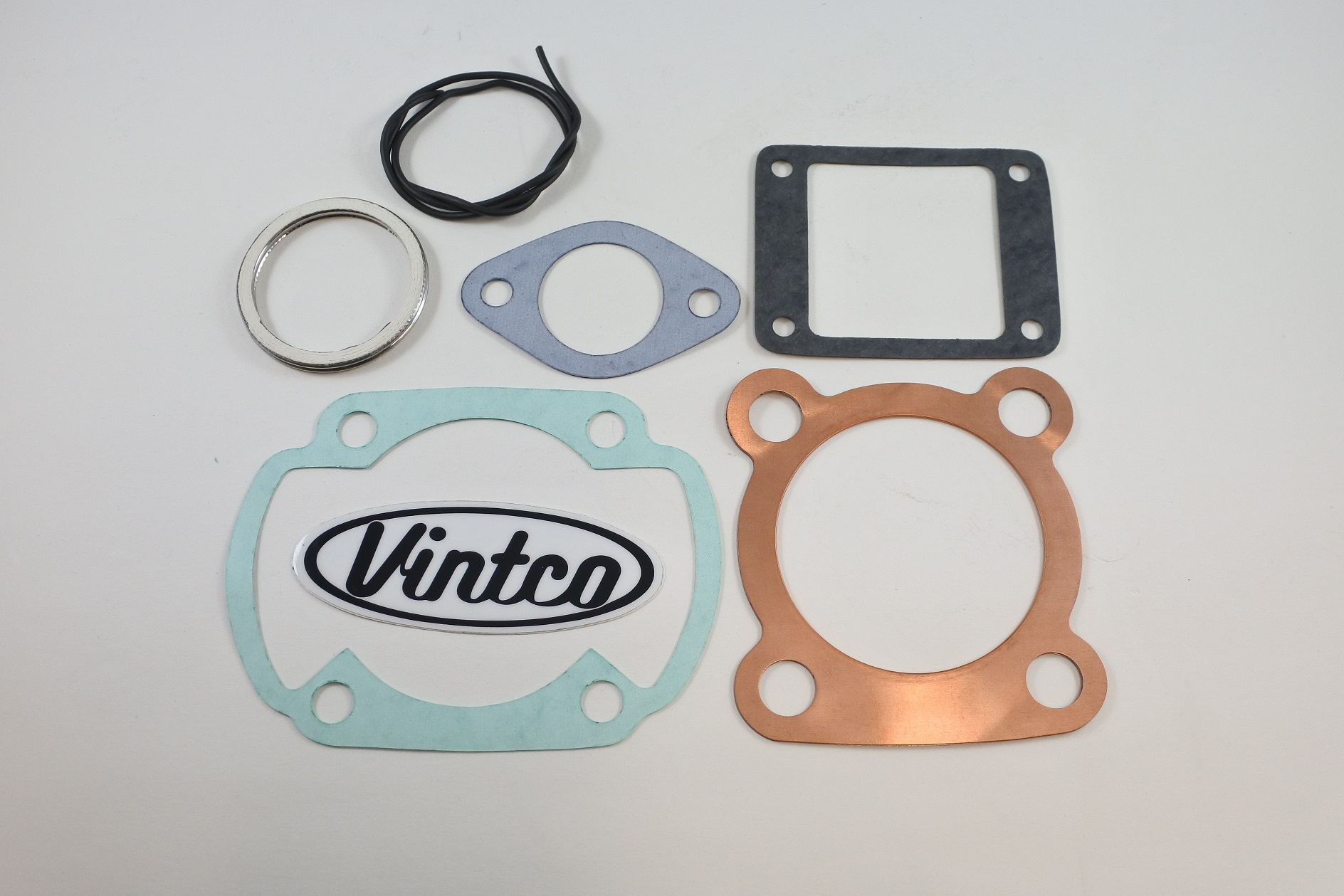 TOP END GASKET KIT 72-73 YAMAHA DT2 DT3 250 VINTCO KTE165 image 1
