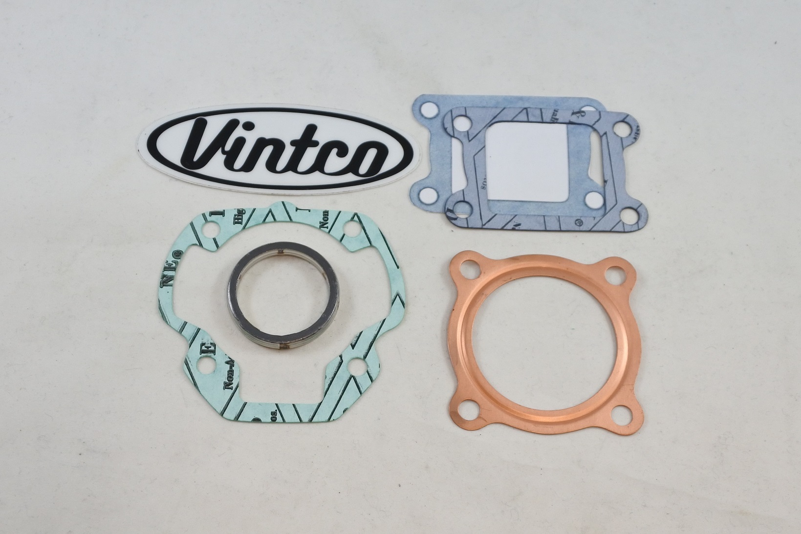 TOP END GASKET KIT 76-76 YAMAHA LB IIA 80 VINTCO KTE167 thumbnail 2