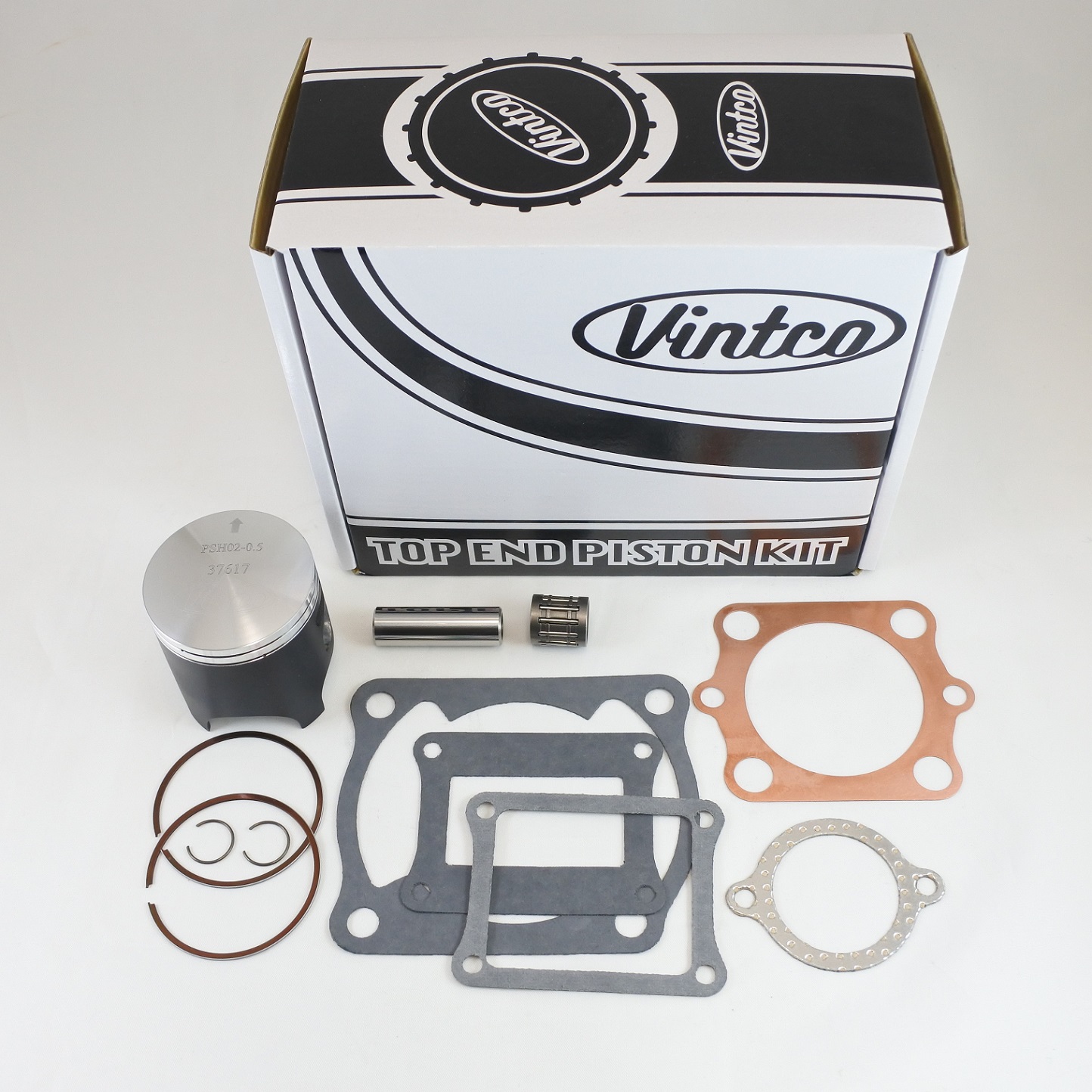 TOP END PISTON KIT 79-79 HONDA CR 125 56.5mm 0.5mm OVER VINTCO KTH03-0.5 thumbnail 2