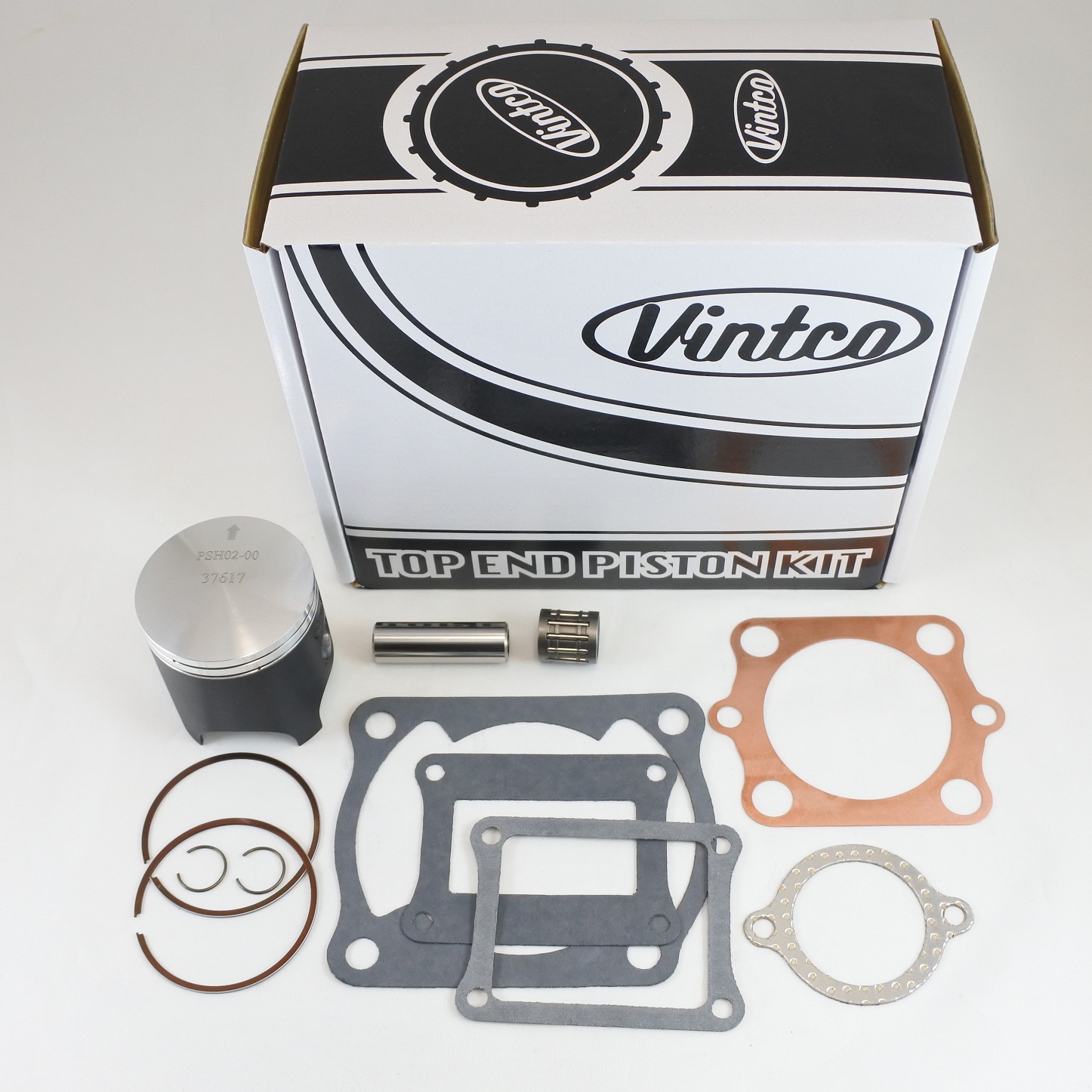 TOP END PISTON KIT 79-79 HONDA CR 125 56.0mm STANDARD VINTCO KTH03-00 thumbnail 2
