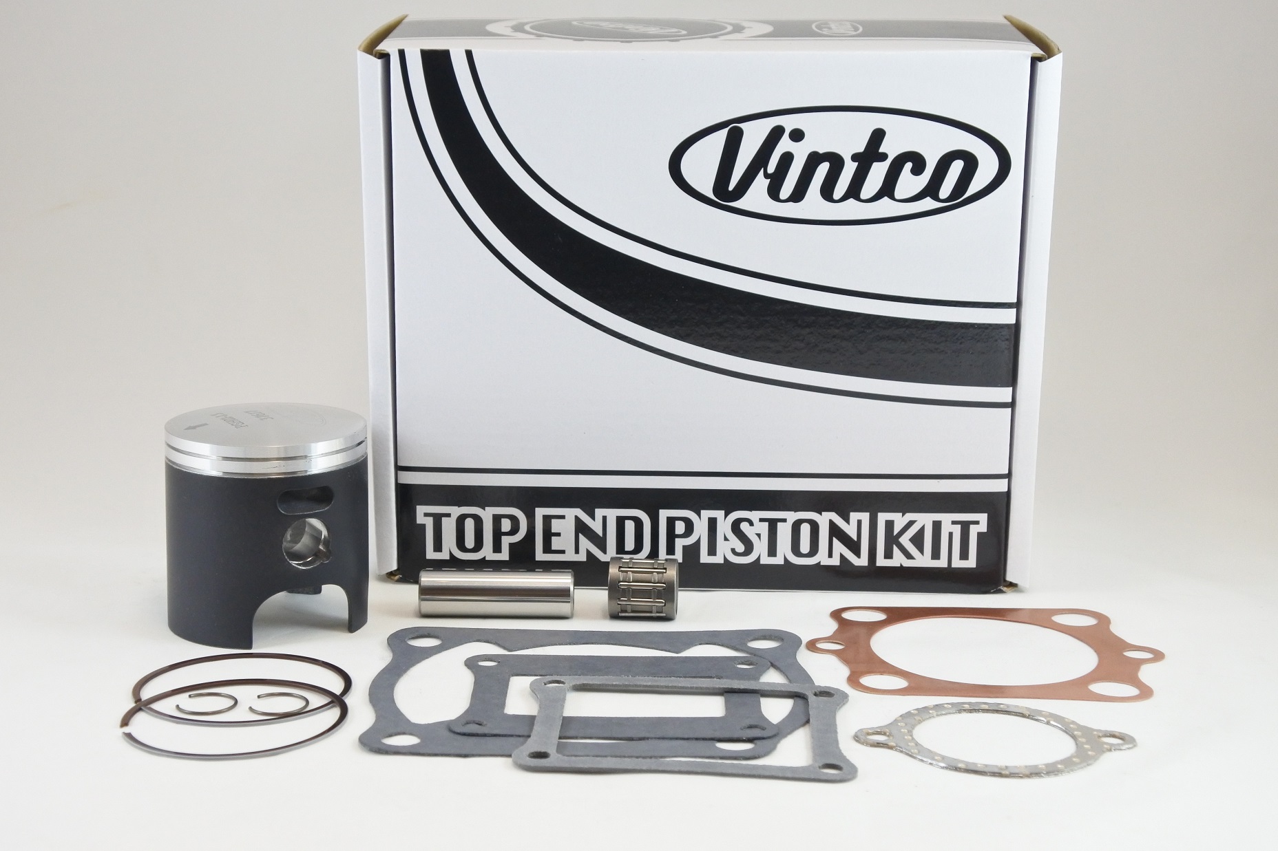 TOP END PISTON KIT 79-79 HONDA CR 125 57.5mm 1.5mm OVER VINTCO KTH03-1.5 image 1
