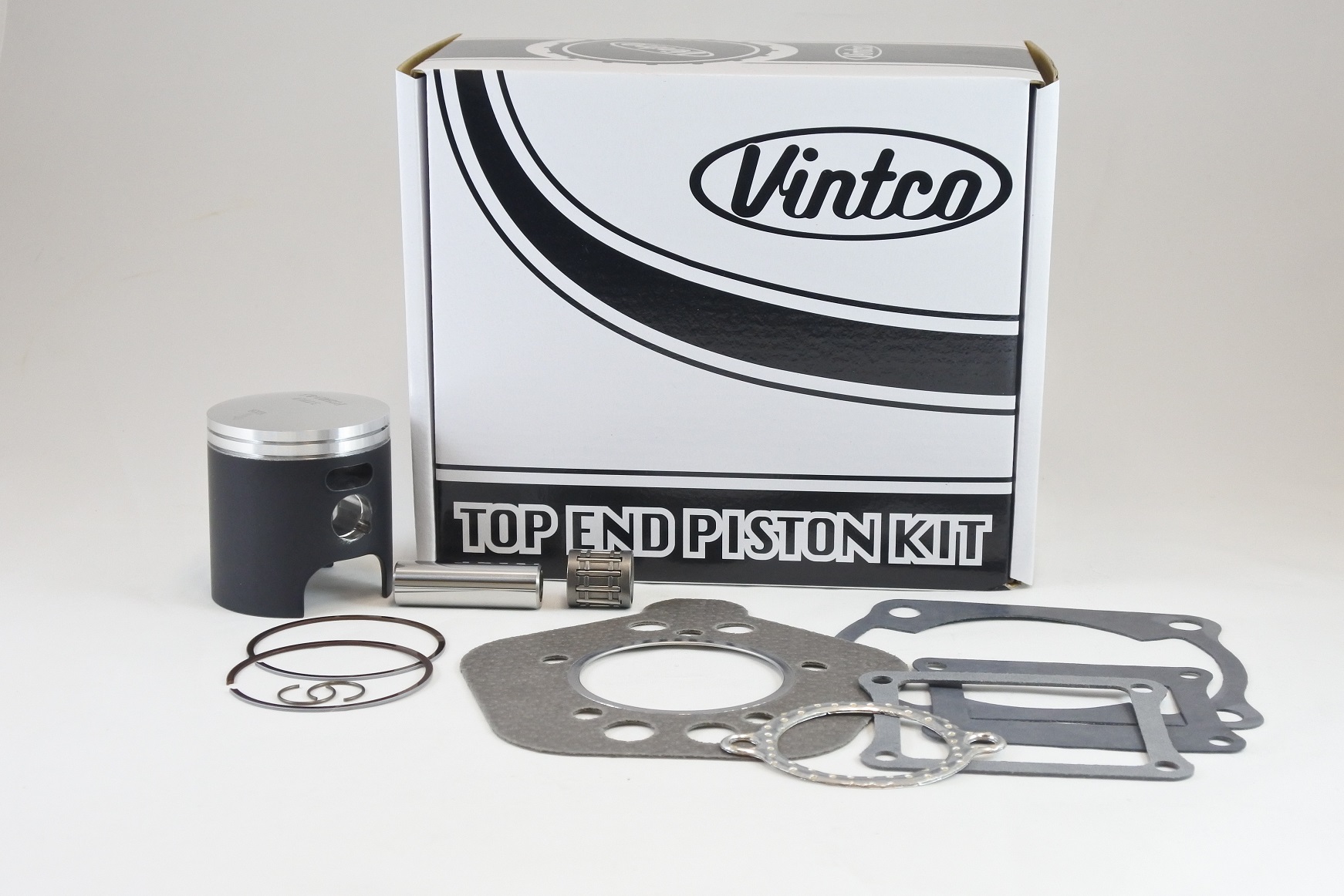 TOP END PISTON KIT 81-81 HONDA CR 125 56.0mm 0.5mm OVER VINTCO KTH05-0.5 image 1