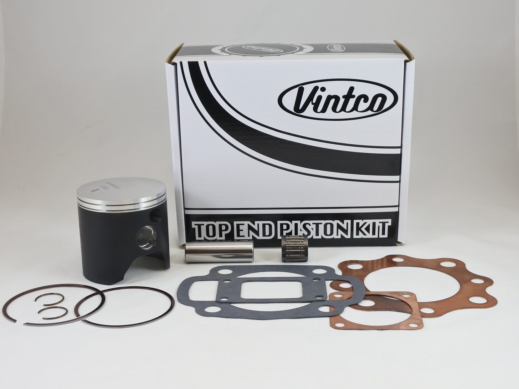TOP END PISTON KIT 73-74 HONDA CR 250 70.0mm STANDARD VINTCO KTH06-00 image 1
