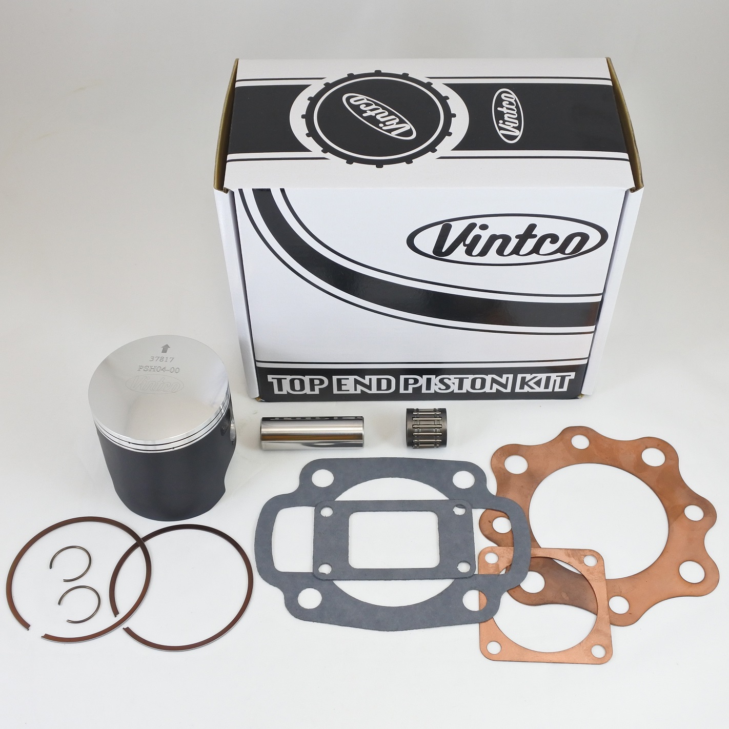 TOP END PISTON KIT 73-74 HONDA CR 250 70.0mm STANDARD VINTCO KTH06-00 thumbnail 2