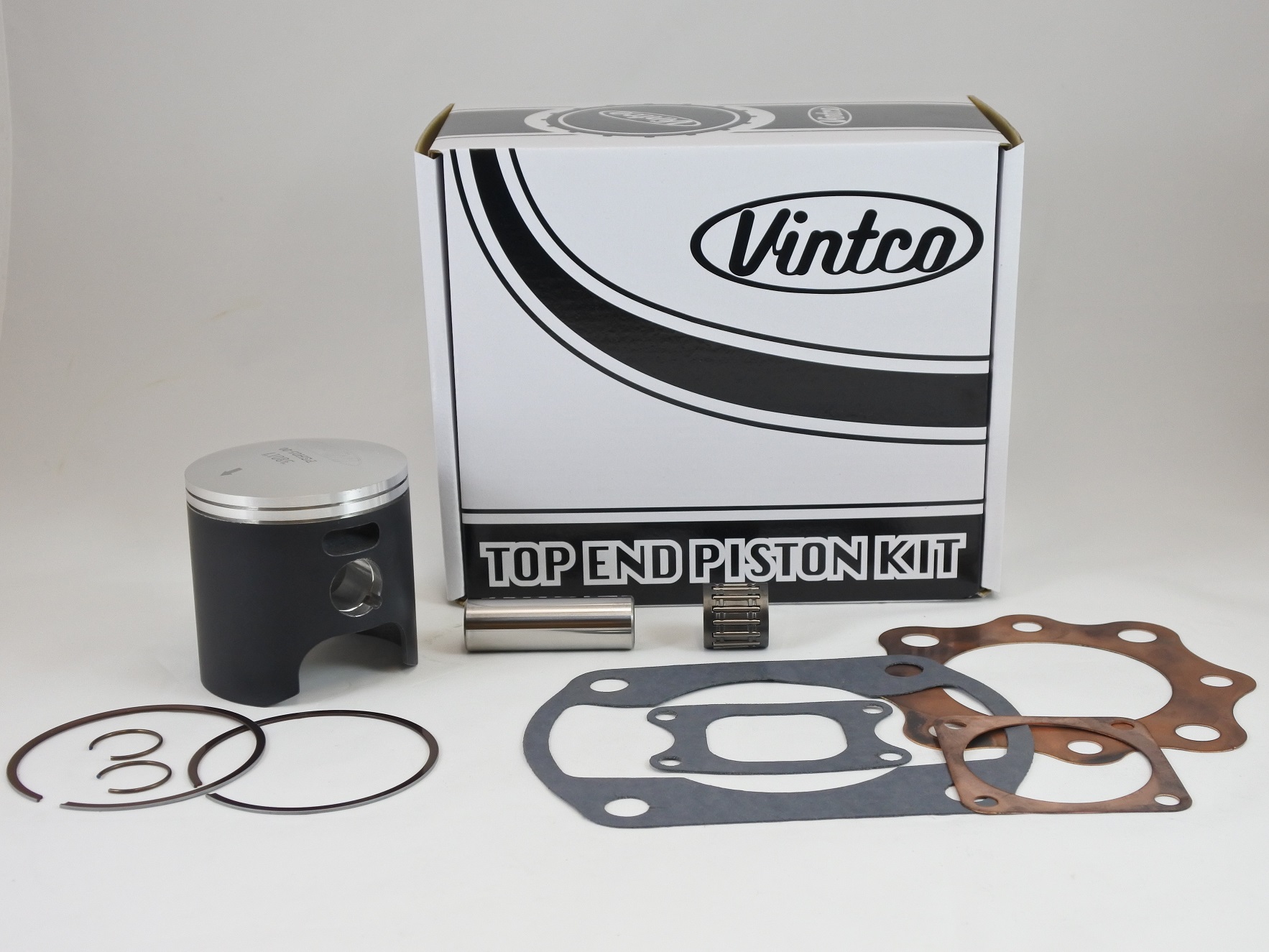 TOP END PISTON KIT 75-76 HONDA CR 250 70.0mm STANDARD VINTCO KTH07-00 image 1