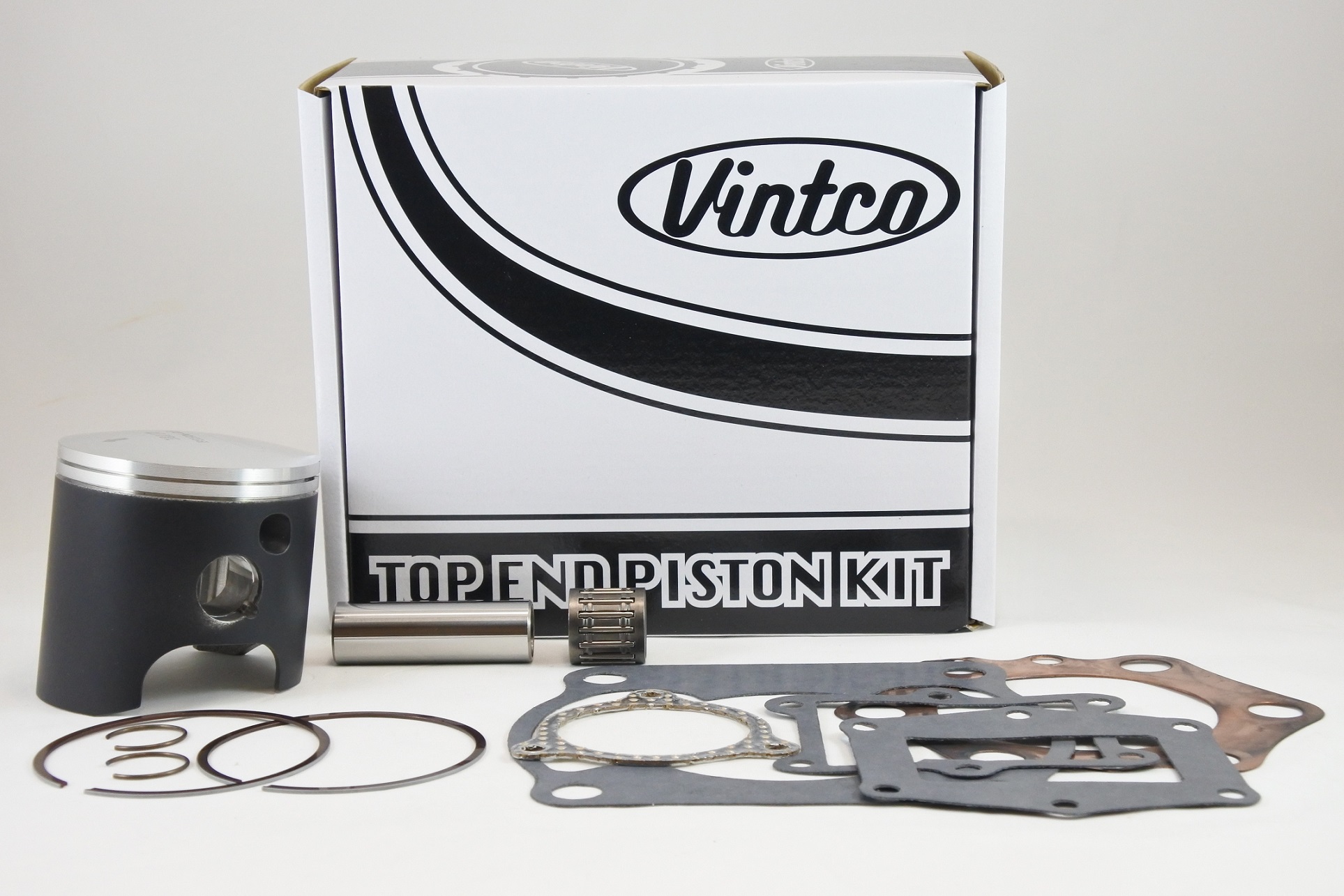 TOP END PISTON KIT 78-80 HONDA CR 250 70.5mm 0.5mm OVER VINTCO KTH08-0.5 image 1