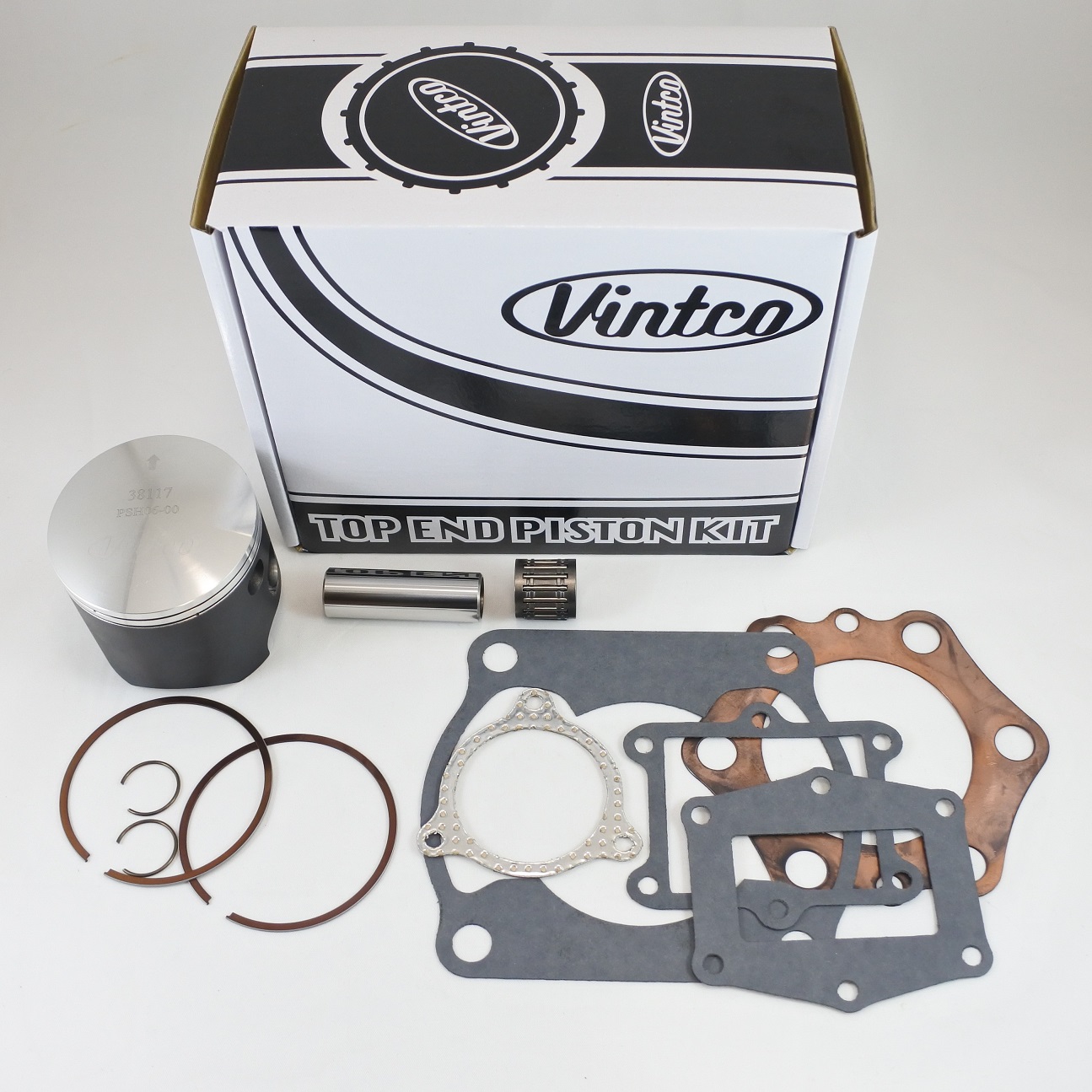 TOP END PISTON KIT 78-80 HONDA CR 250 70.0mm STANDARD VINTCO KTH08-00 thumbnail 2