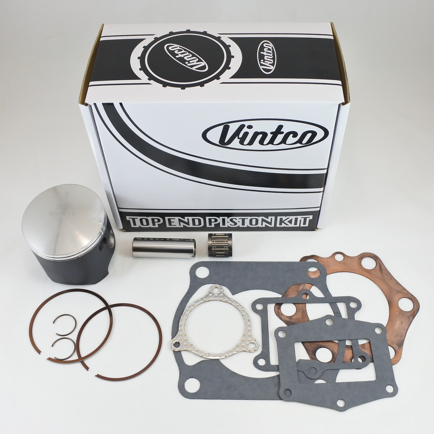 TOP END PISTON KIT 78-80 HONDA CR 250 71.0mm 1.0mm OVER VINTCO KTH08-1.0 thumbnail 2