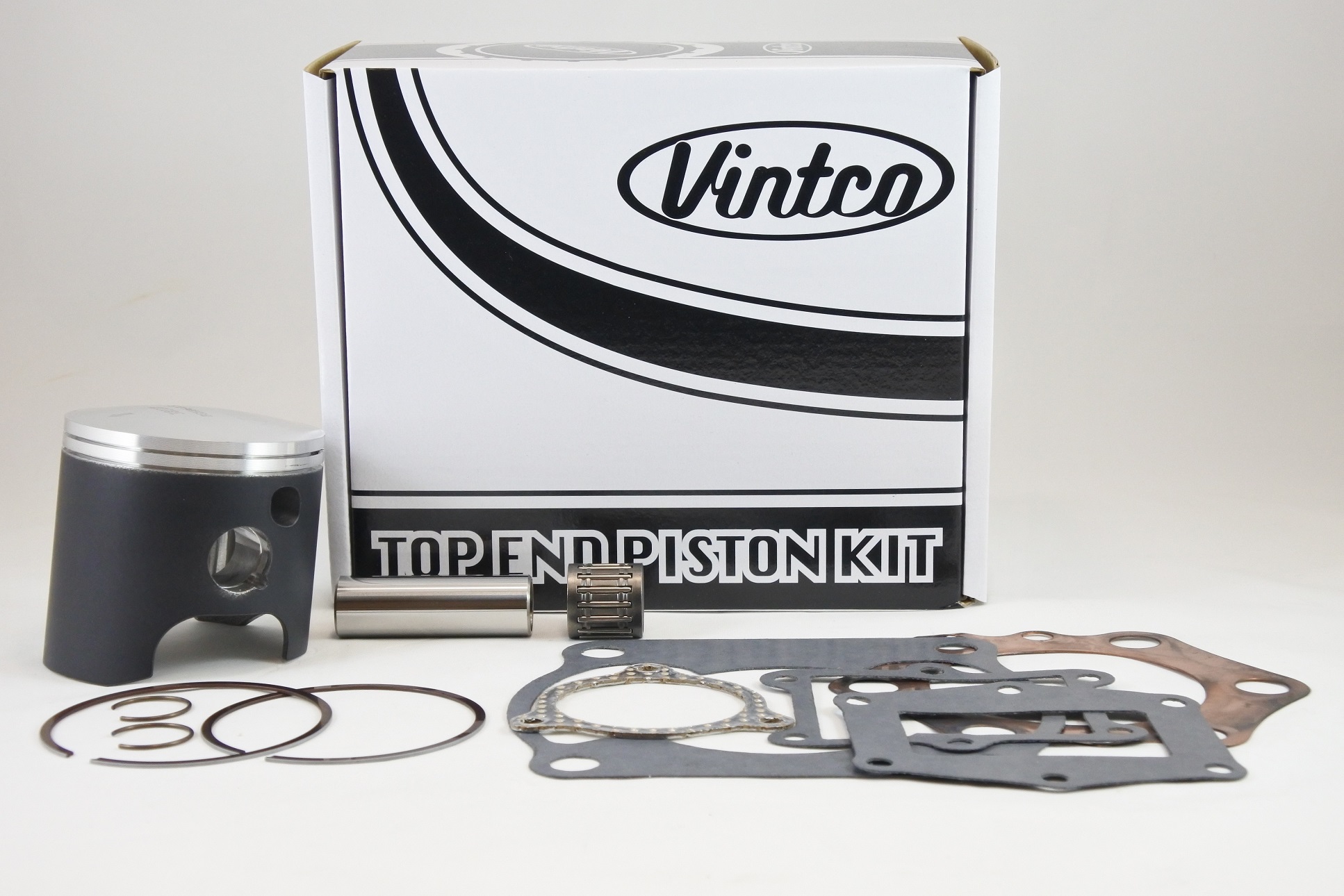 TOP END PISTON KIT 78-80 HONDA CR 250 71.5mm 1.5mm OVER VINTCO KTH08-1.5 image 1
