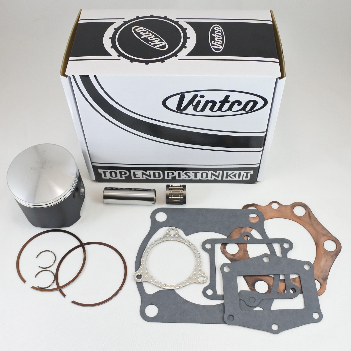TOP END PISTON KIT 78-80 HONDA CR 250 71.5mm 1.5mm OVER VINTCO KTH08-1.5 thumbnail 2