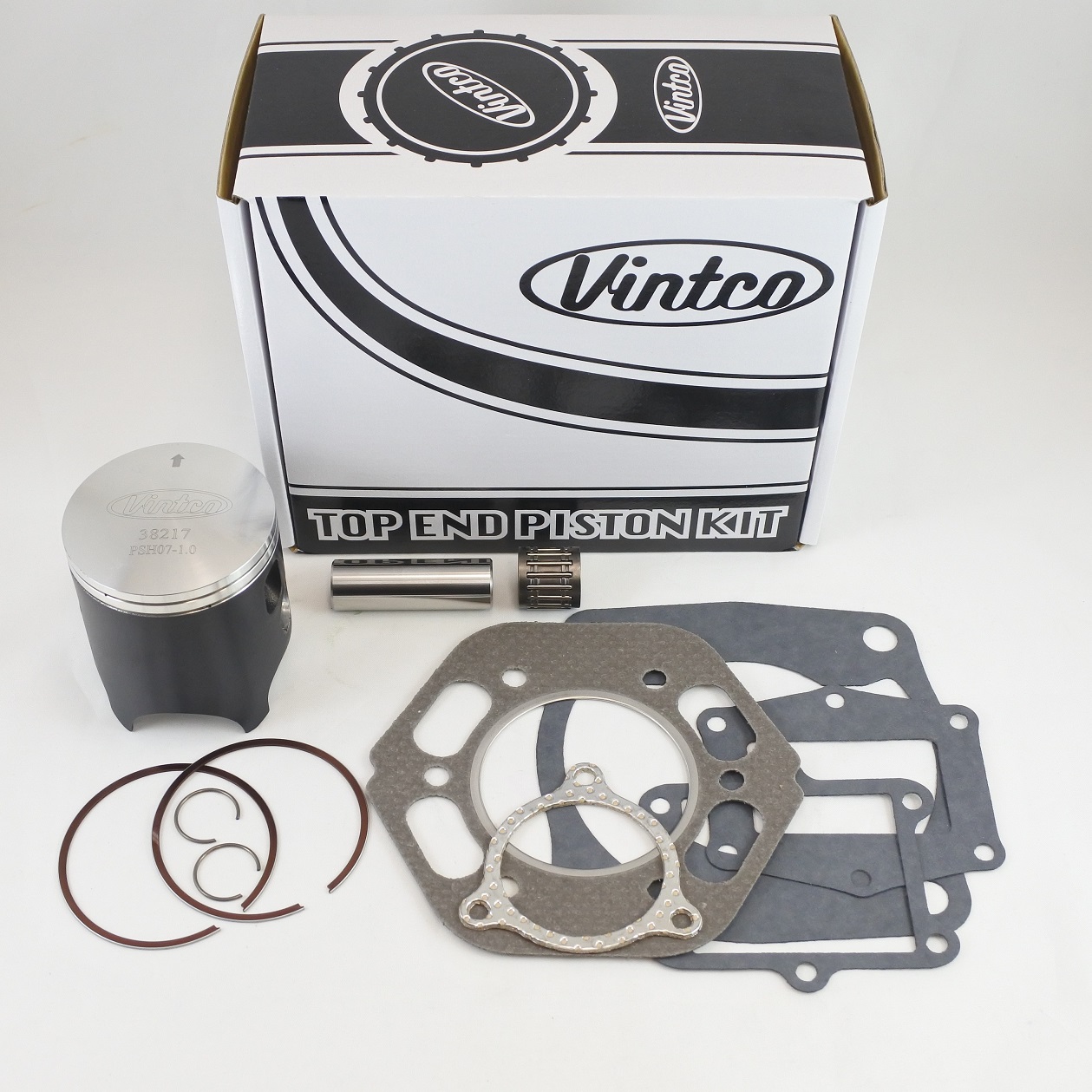 TOP END PISTON KIT 81-82 HONDA CR 250 67.0mm 1.0mm OVER VINTCO KTH09-1.0 thumbnail 2