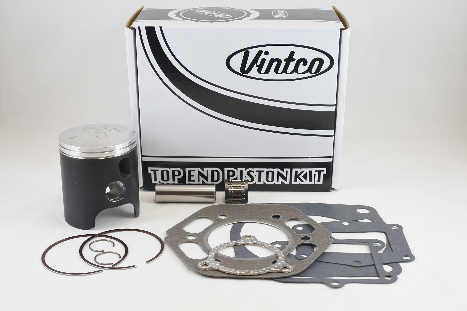 TOP END PISTON KIT 81-82 HONDA CR 250 67.5mm 1.5mm OVER VINTCO KTH09-1.5 image 1