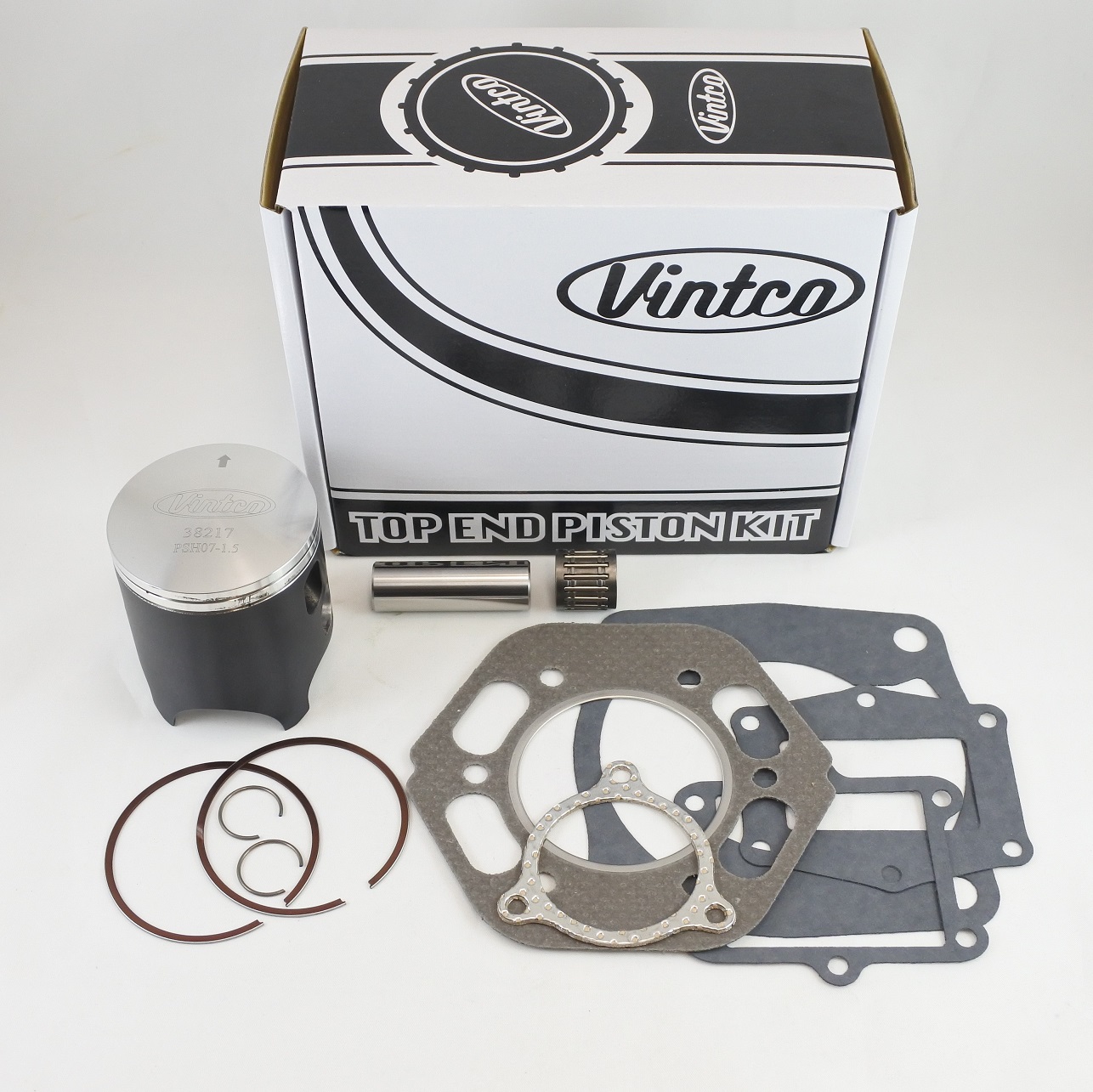 TOP END PISTON KIT 81-82 HONDA CR 250 67.5mm 1.5mm OVER VINTCO KTH09-1.5 thumbnail 2