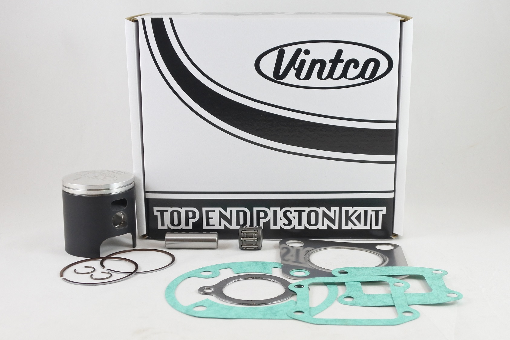 TOP END PISTON KIT 80-81 HONDA CR R 80 50.5mm 1.0mm OVER VINTCO KTH10-1.0 image 1