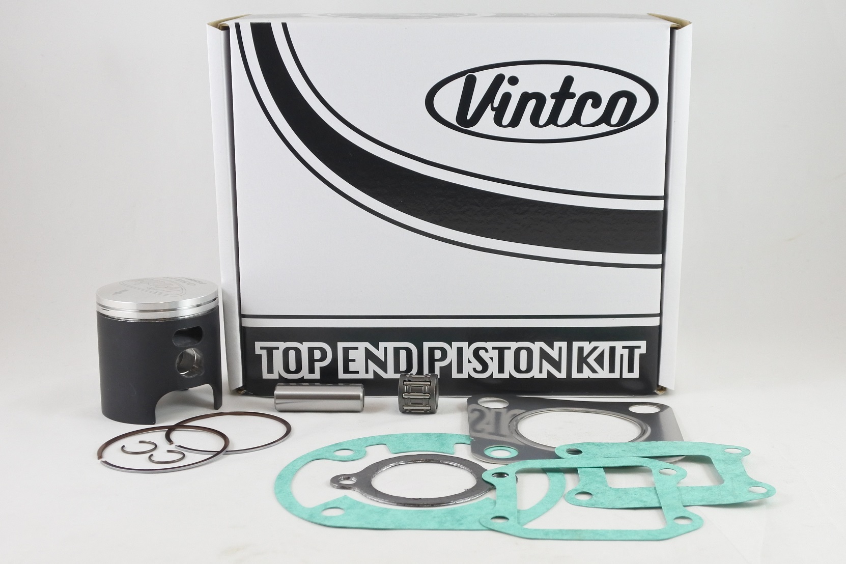 TOP END PISTON KIT 80-81 HONDA CR R 80 51.0mm 1.5mm OVER VINTCO KTH10-1.5 image 1