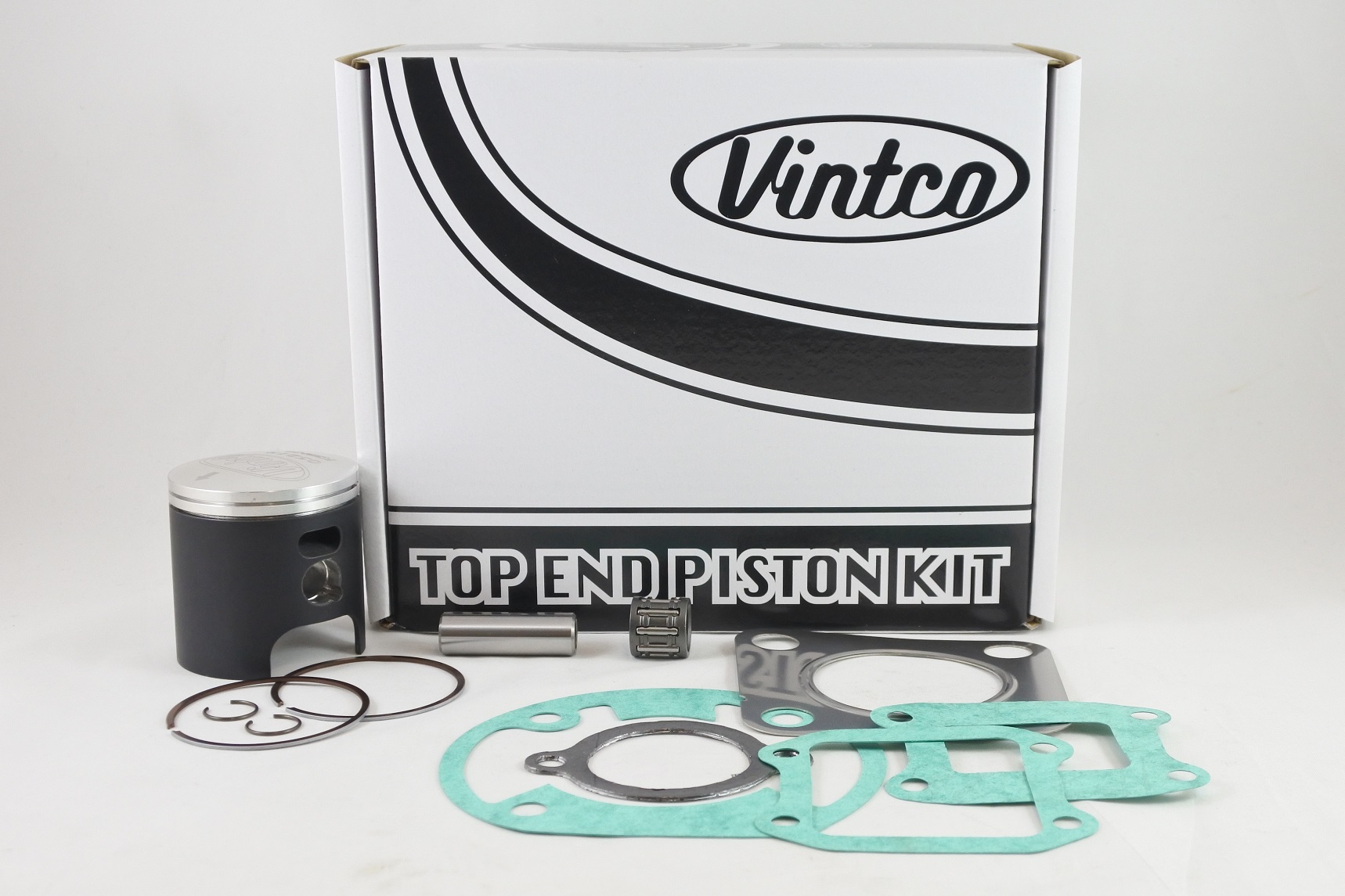 TOP END PISTON KIT 80-81 HONDA CR R 80 51.5mm 2.0mm OVER VINTCO KTH10-2.0 image 1