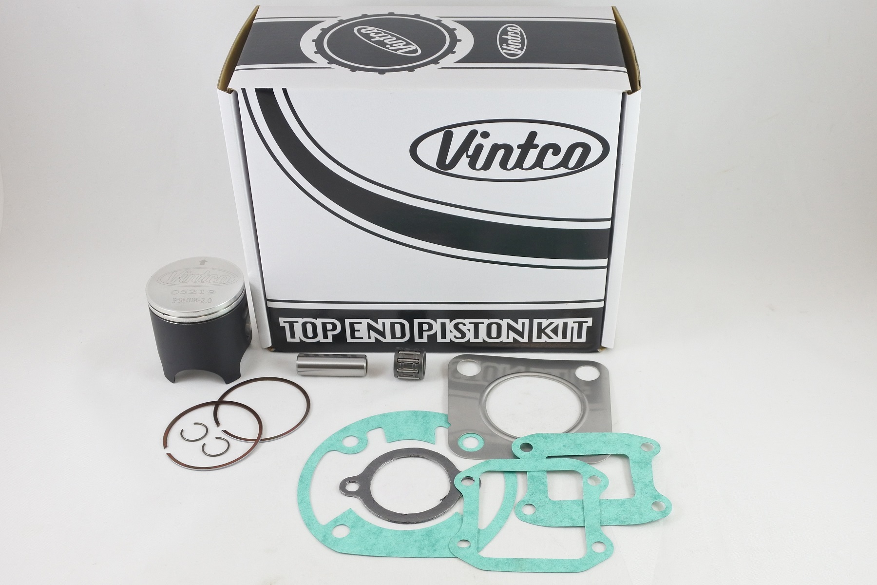 TOP END PISTON KIT 80-81 HONDA CR R 80 51.5mm 2.0mm OVER VINTCO KTH10-2.0 thumbnail 2