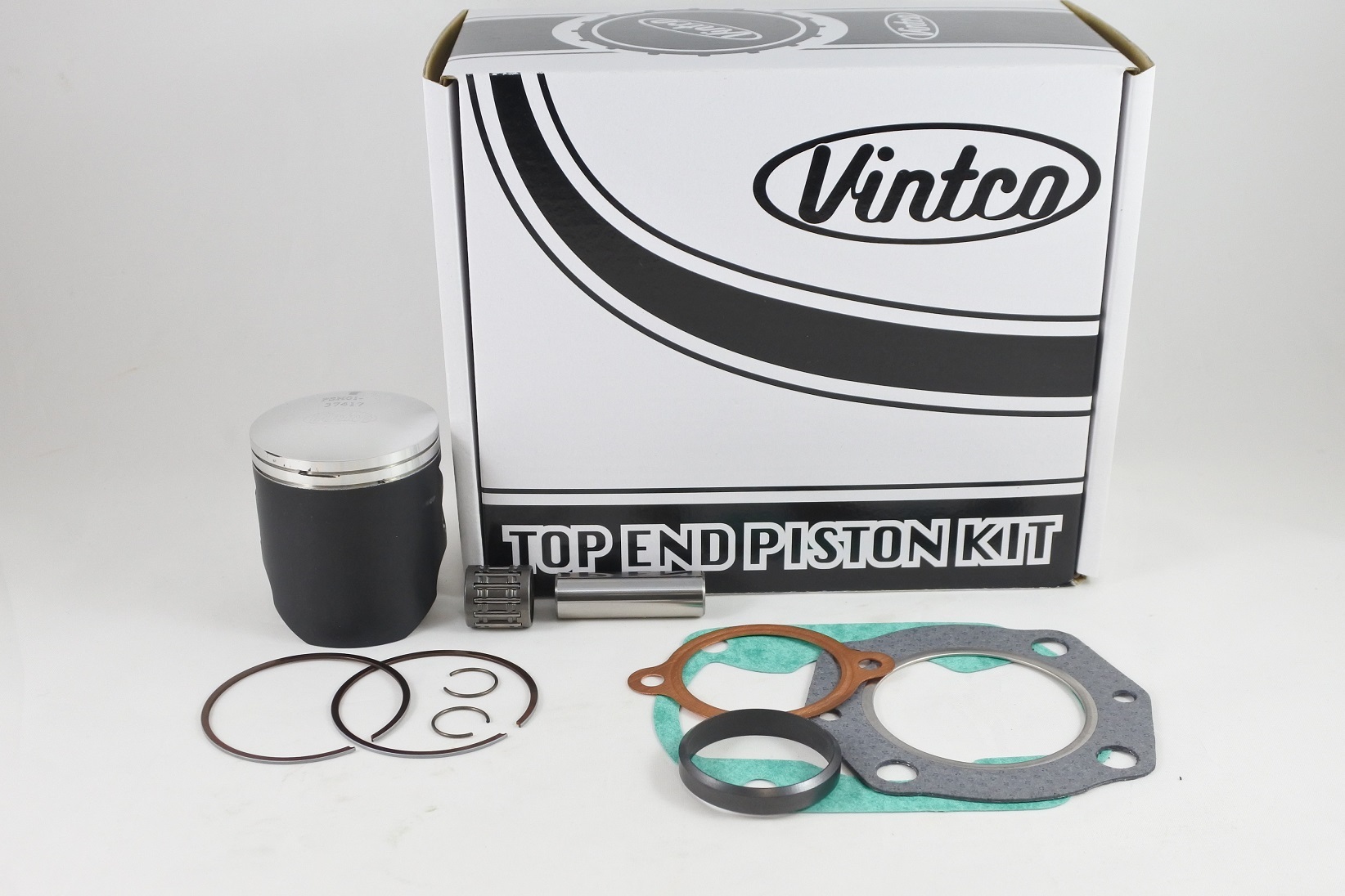 TOP END PISTON KIT 74-76 HONDA MT 125 +1.0mm OVER VINTCO KTH11-1.0 thumbnail 2
