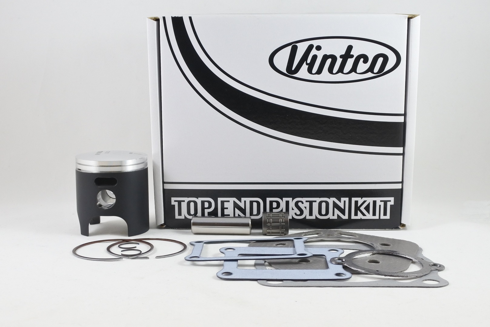 TOP END PISTON KIT 82-82 HONDA CR 125 55.5mm STANDARD VINTCO KTH13-00 image 1