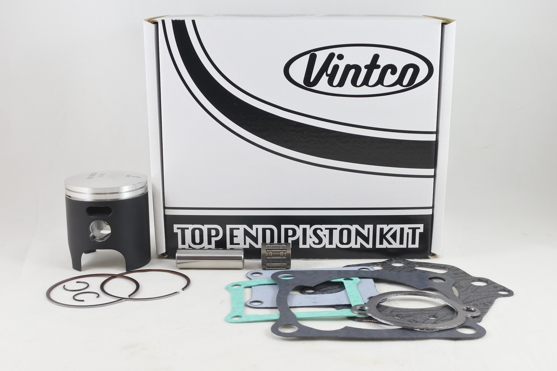 TOP END PISTON KIT 83-83 HONDA CR 125 55.5mm STANDARD VINTCO KTH14-00 image 1