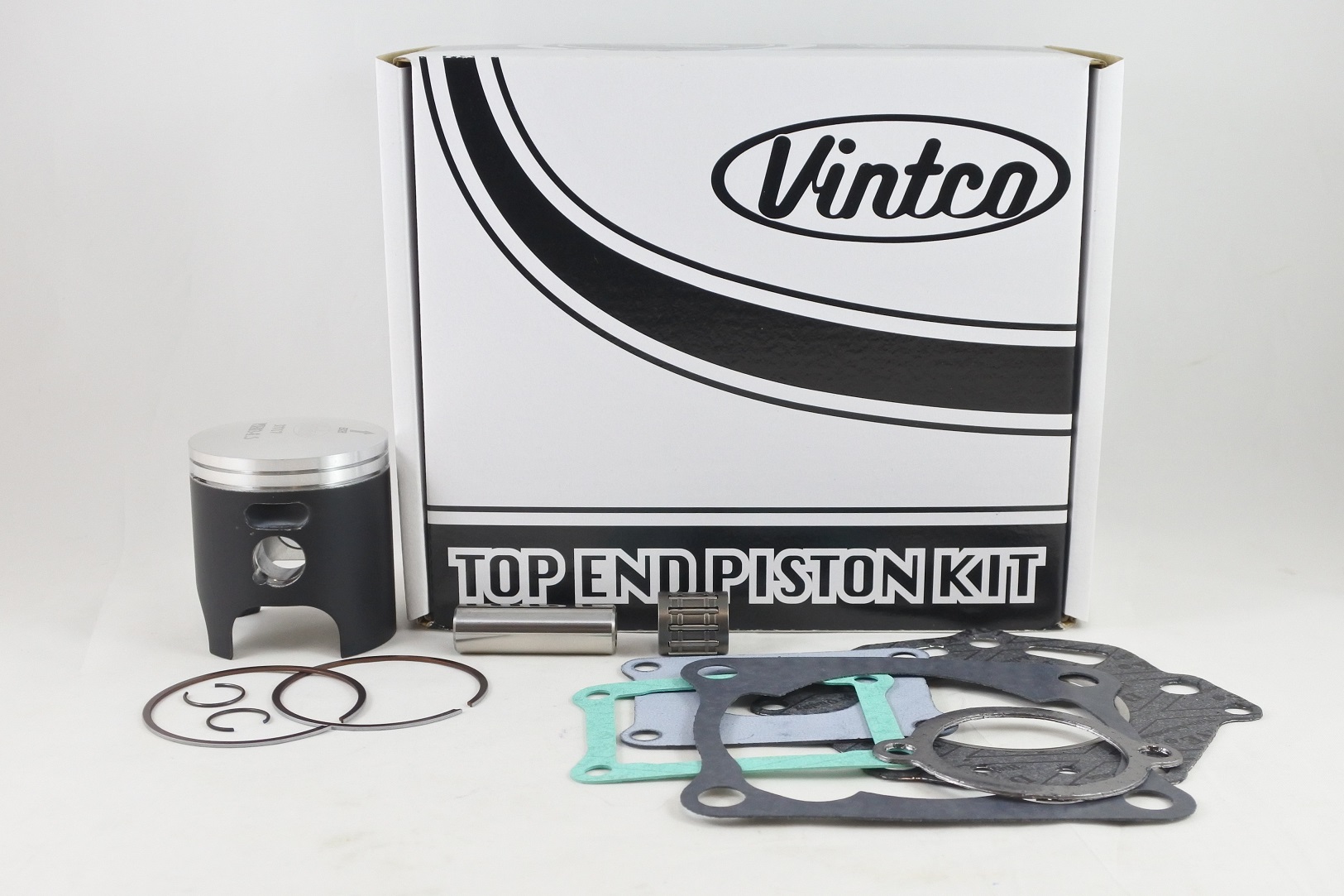 TOP END PISTON KIT 83-83 HONDA CR 125 57.0mm OVER VINTCO KTH14-1.5 image 1