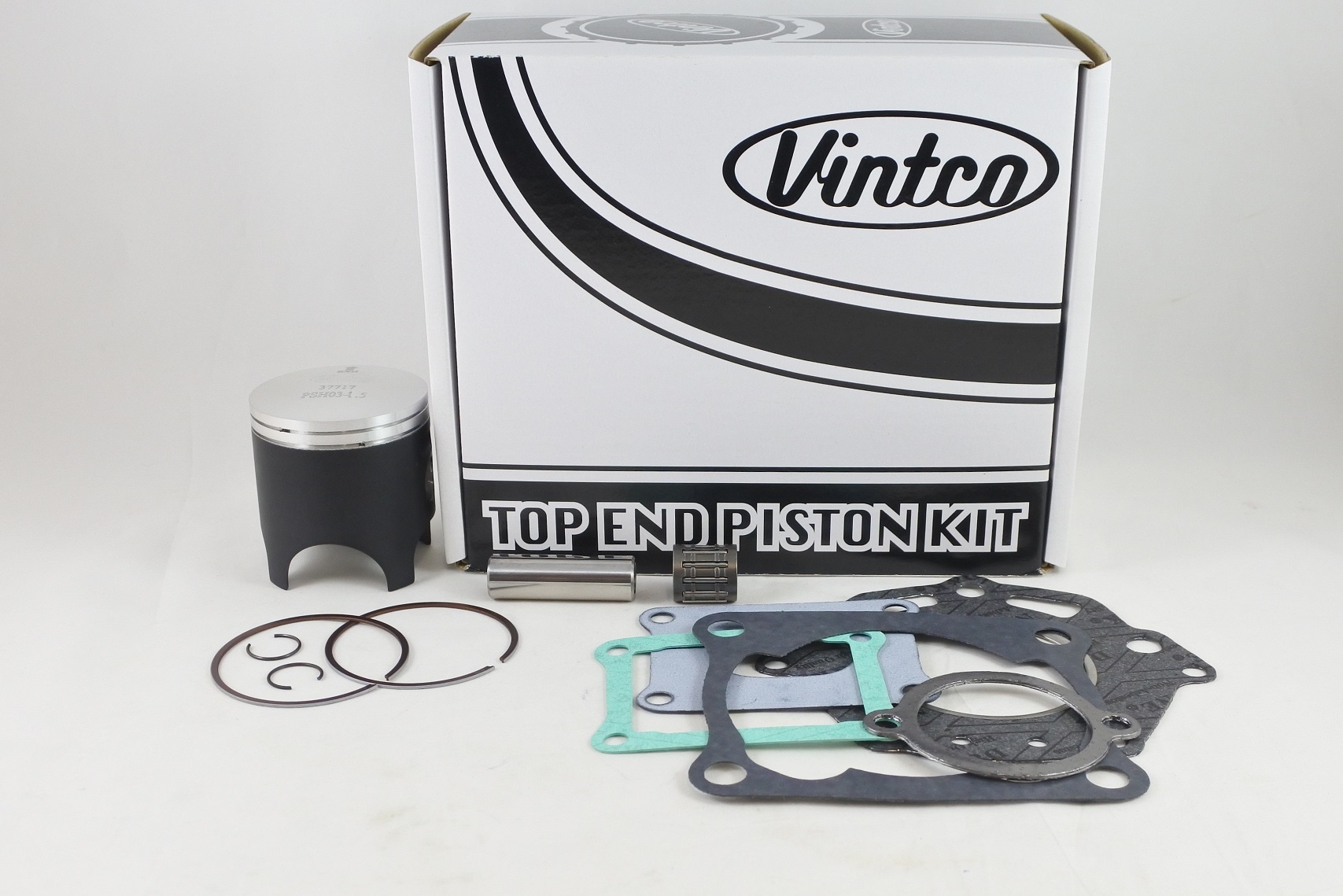 TOP END PISTON KIT 83-83 HONDA CR 125 57.0mm OVER VINTCO KTH14-1.5 thumbnail 2