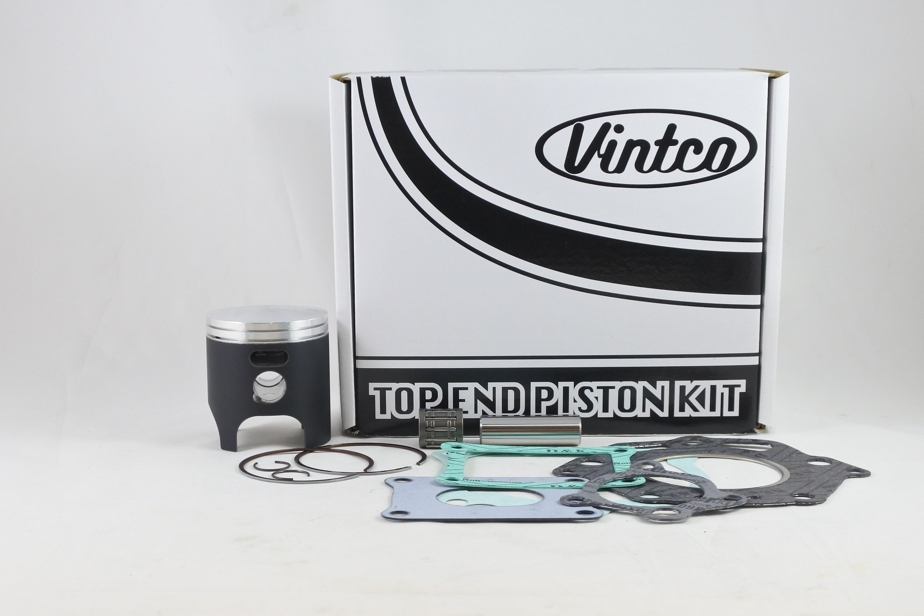 TOP END PISTON KIT 84-84 HONDA CR 125 55.5mm STANDARD VINTCO KTH15-00 image 1