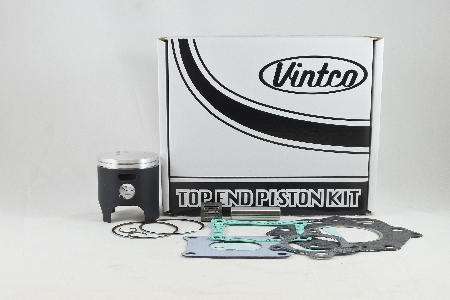 TOP END PISTON KIT 84-84 HONDA CR 125 56.5mm 1.0mm OVER VINTCO KTH15-1.0 image 1