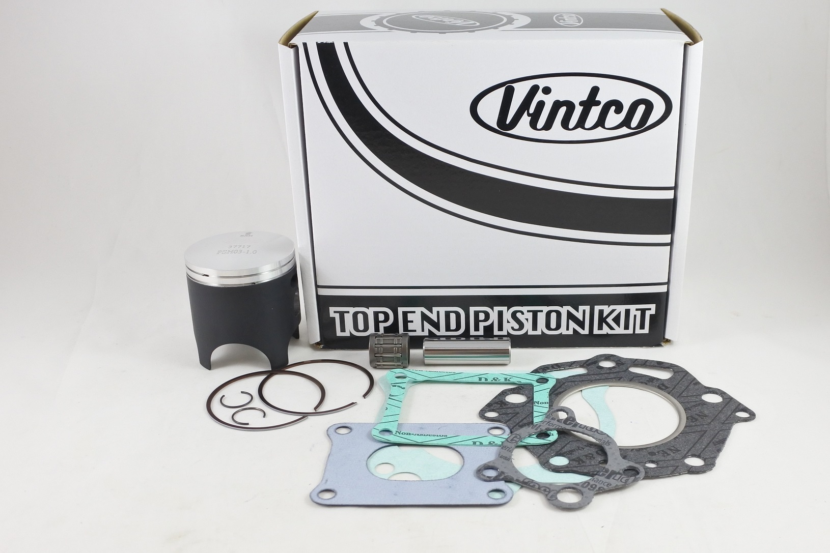 TOP END PISTON KIT 84-84 HONDA CR 125 56.5mm 1.0mm OVER VINTCO KTH15-1.0 thumbnail 2