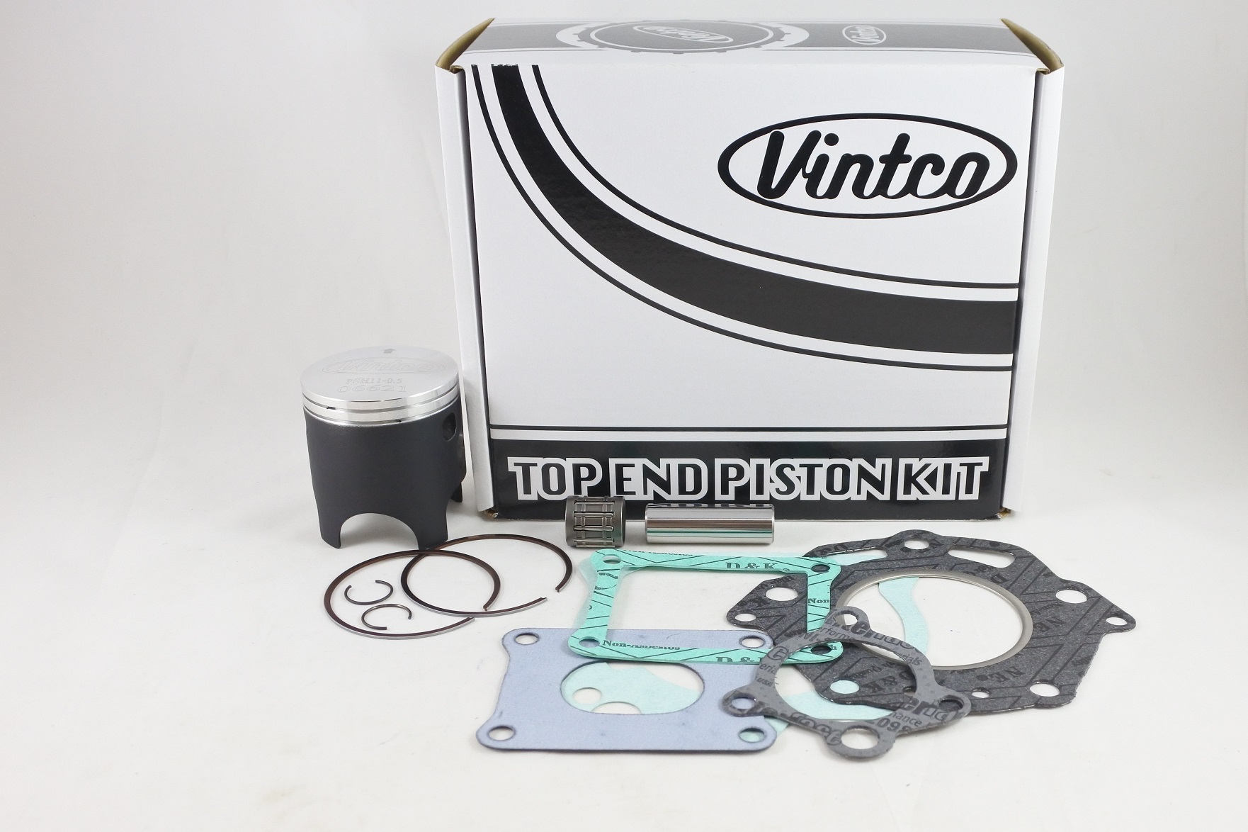 TOP END PISTON KIT 85-85 HONDA CR 125 54.5mm OVER VINTCO KTH16-0.5 thumbnail 2