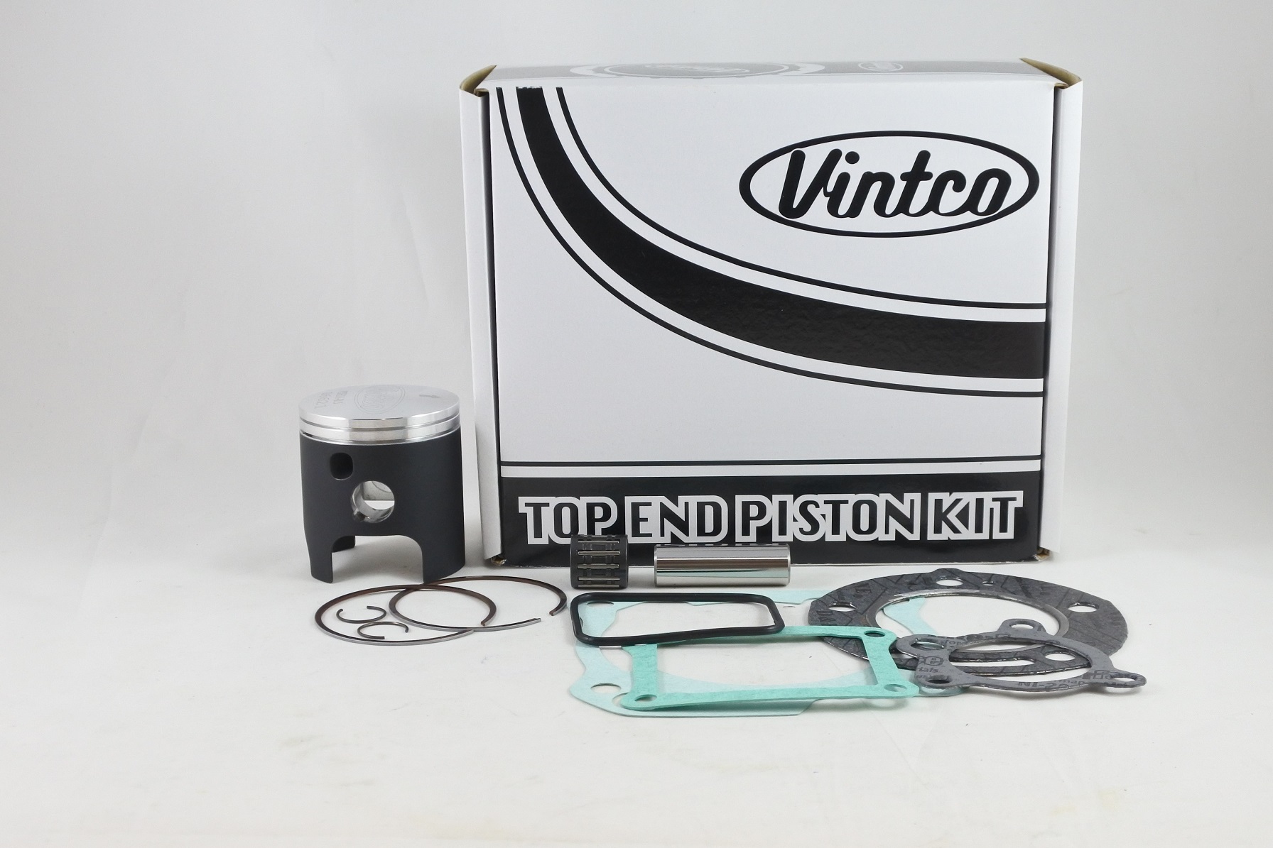 TOP END PISTON KIT 86-86 HONDA CR 125 54.5mm 0.5mm OVER VINTCO KTH17-0.5 image 1