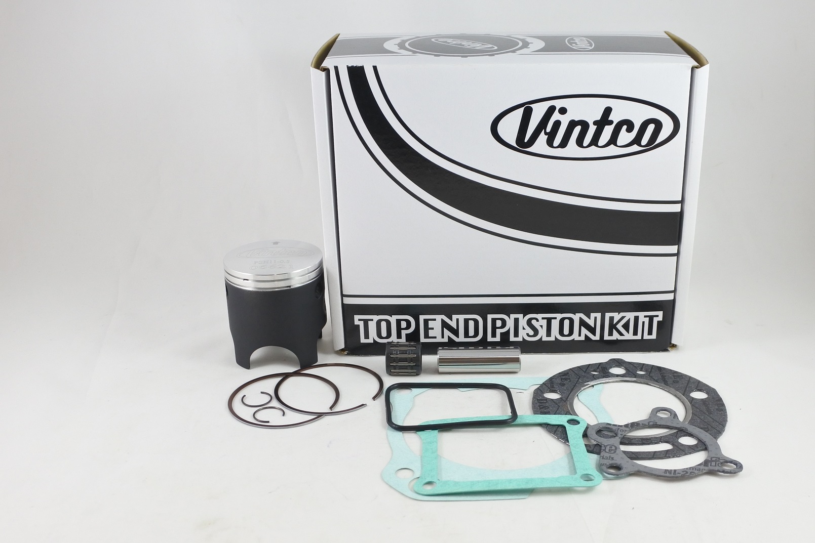 TOP END PISTON KIT 86-86 HONDA CR 125 54.5mm 0.5mm OVER VINTCO KTH17-0.5 thumbnail 2