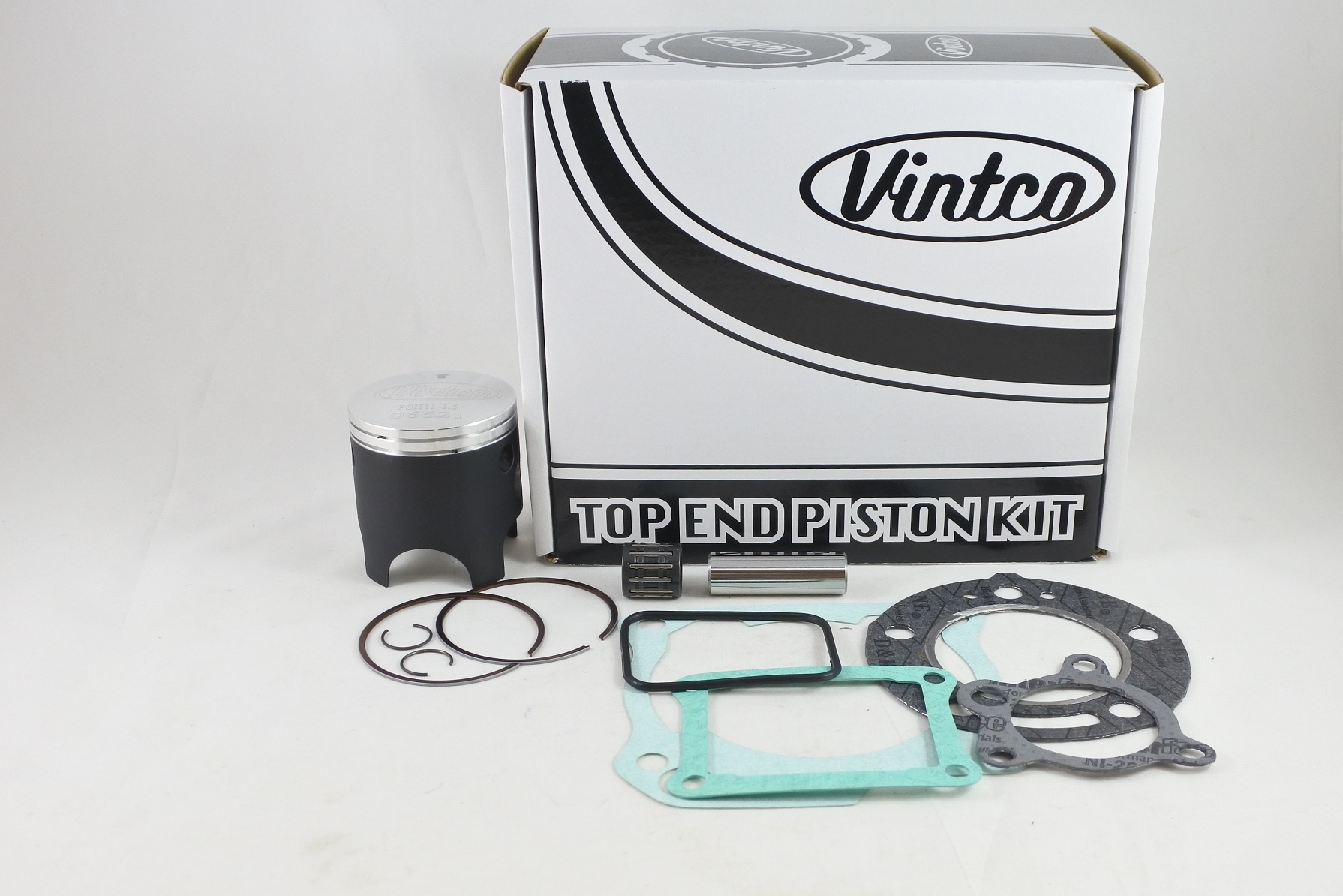 TOP END PISTON KIT 86-86 HONDA CR 125 55.5mm 1.5mm OVER VINTCO KTH17-1.5 thumbnail 2