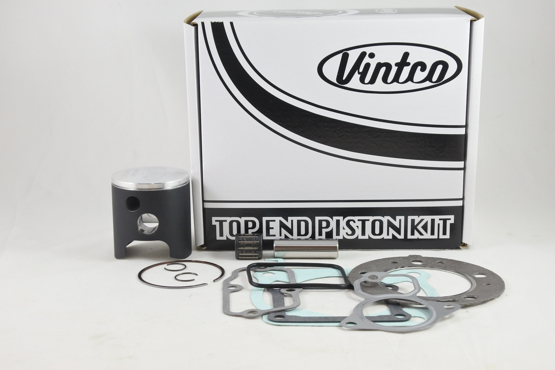 TOP END PISTON KIT 87-87 HONDA CR 125 54.5mm 0.5mm OVER VINTCO KTH18-0.5 image 1