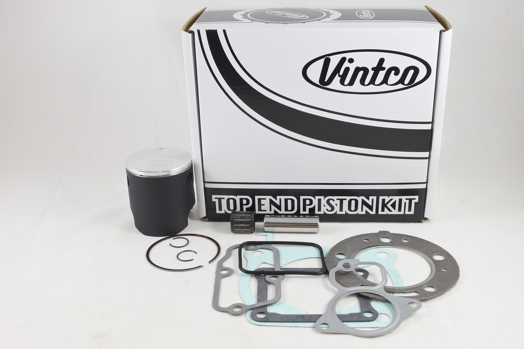 TOP END PISTON KIT 87-87 HONDA CR 125 54.5mm 0.5mm OVER VINTCO KTH18-0.5 thumbnail 2