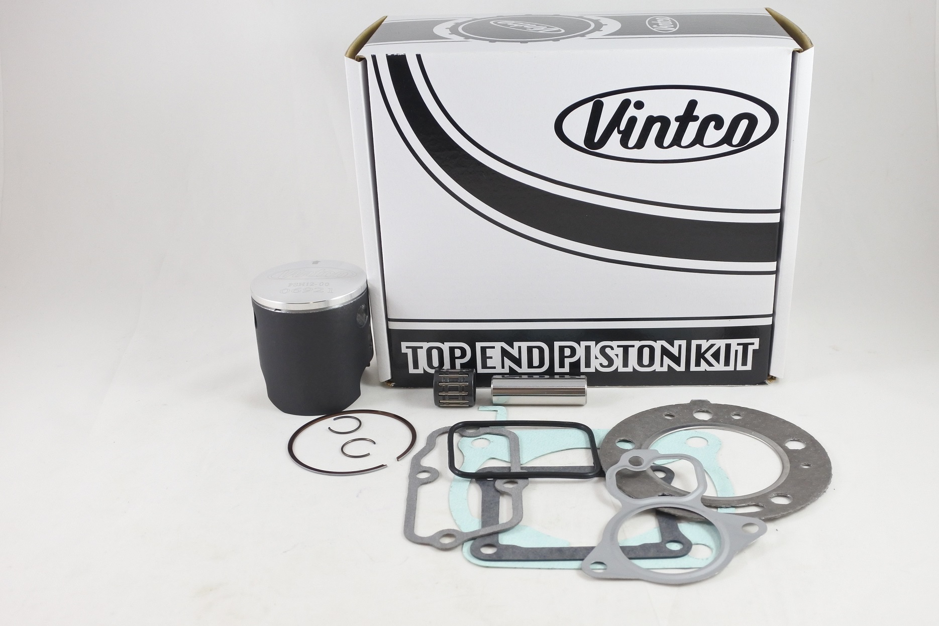 TOP END PISTON KIT 87-87 HONDA CR 125 53.94mm STANDARD VINTCO KTH18-00 thumbnail 2