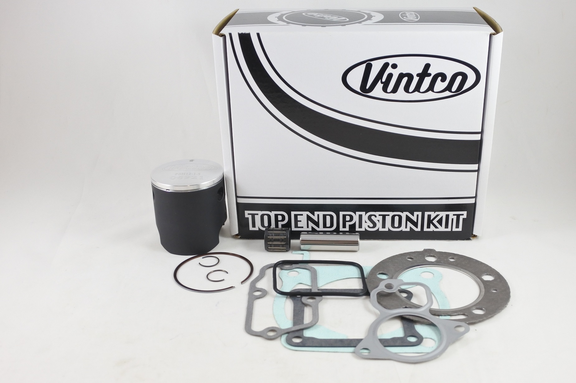 TOP END PISTON KIT 87-87 HONDA CR 125 55.5MM 1.5MM OVER VINTCO KTH18-1.5 thumbnail 2