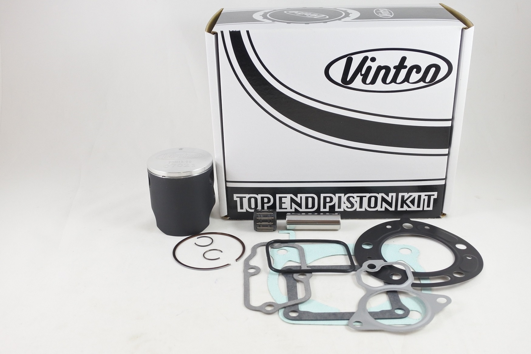 TOP END PISTON KIT 88-89 HONDA CR 125 53.94mm STANDARD VINTCO KTH19-00 thumbnail 2