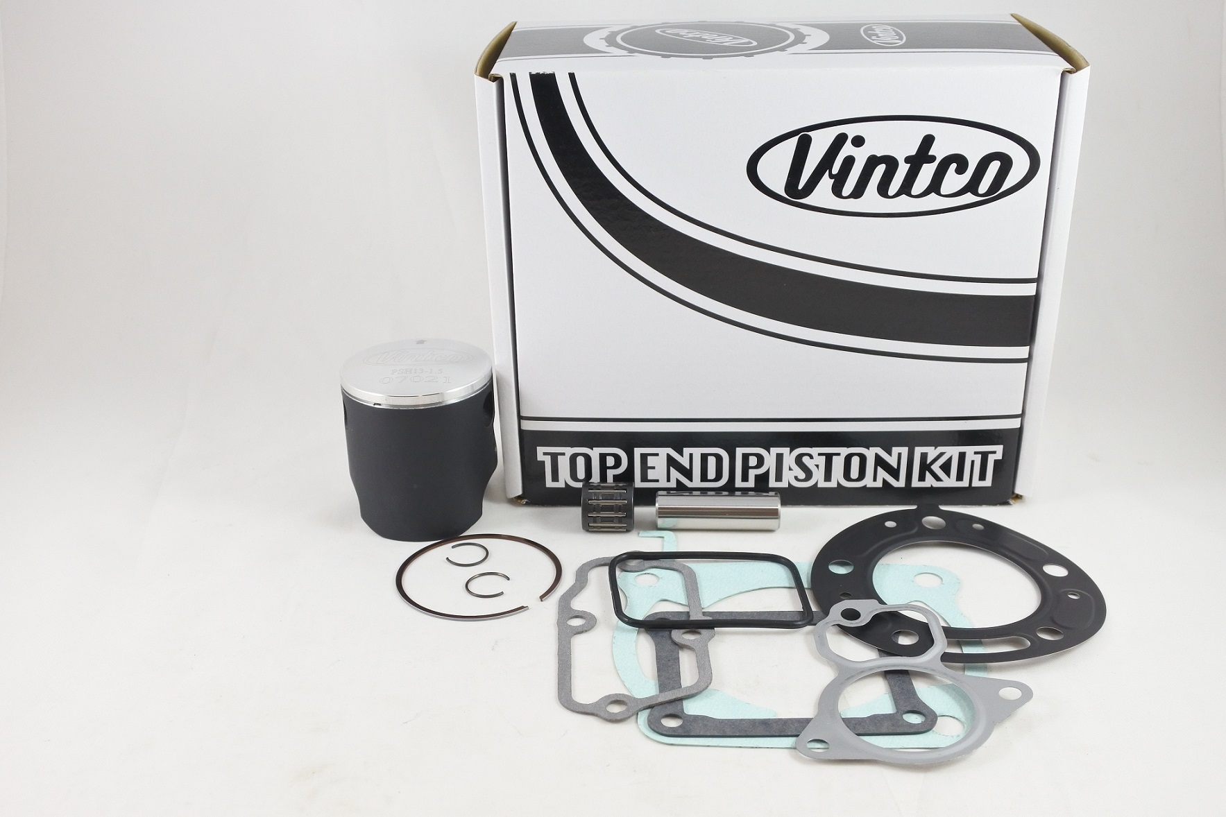 TOP END PISTON KIT 88-89 HONDA CR 125 55.5MM 1.5MM OVER VINTCO KTH19-1.5 thumbnail 2