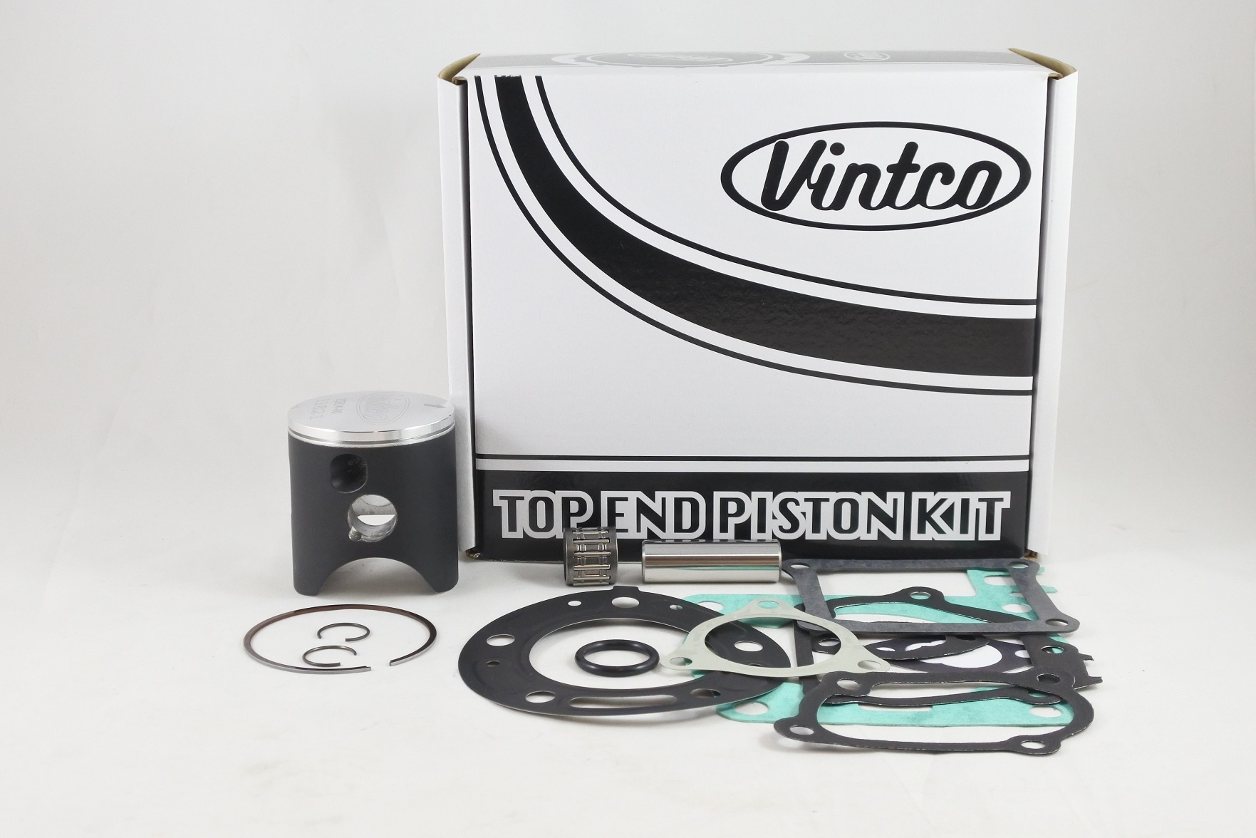 TOP END PISTON KIT 90-91 HONDA CR 125 54mm STANDARD VINTCO KTH20-00 image 1