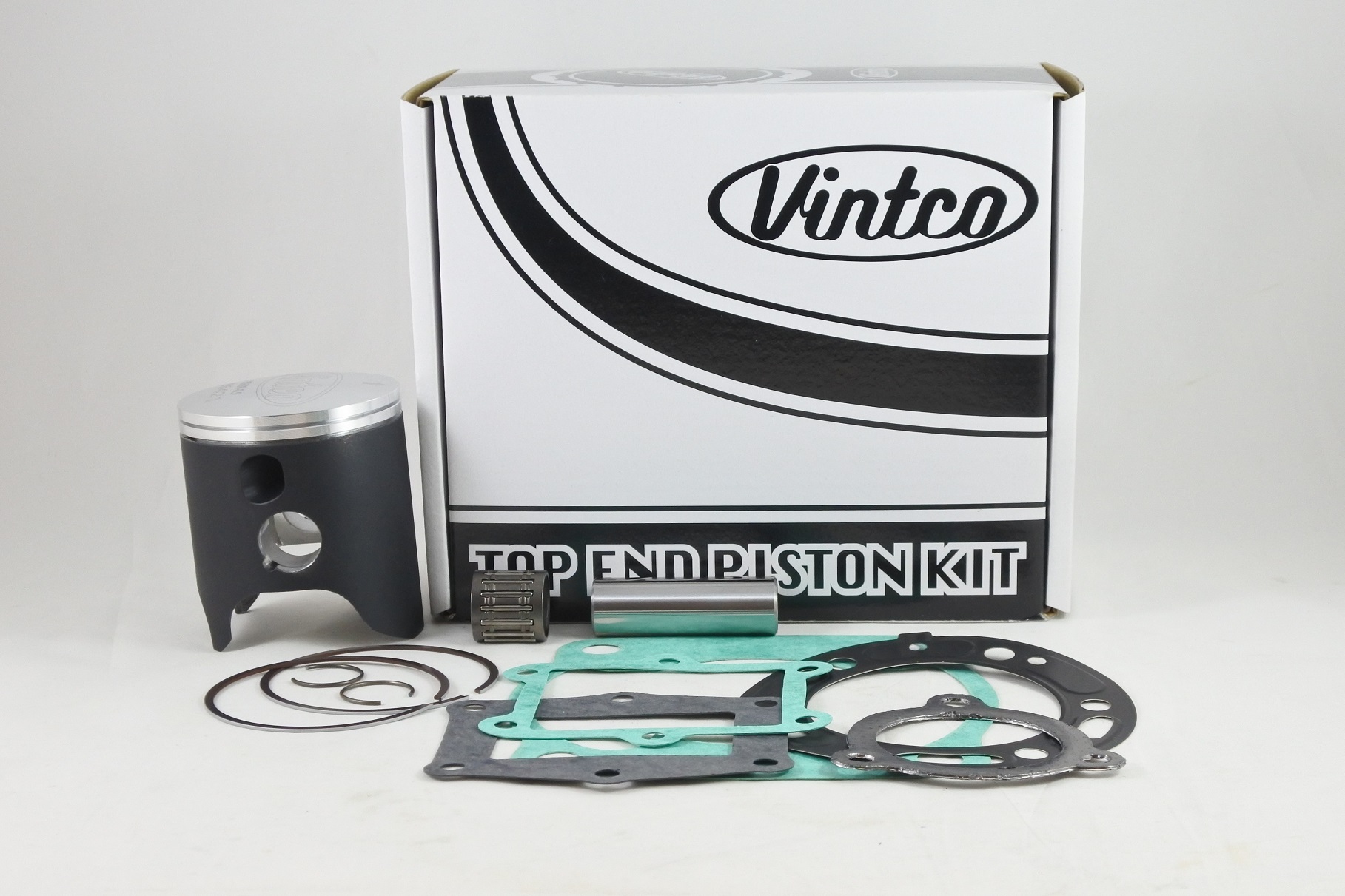TOP END PISTON KIT 85-86 HONDA ATC R 250 66.5mm OVER VINTCO KTH22-0.5 image 1
