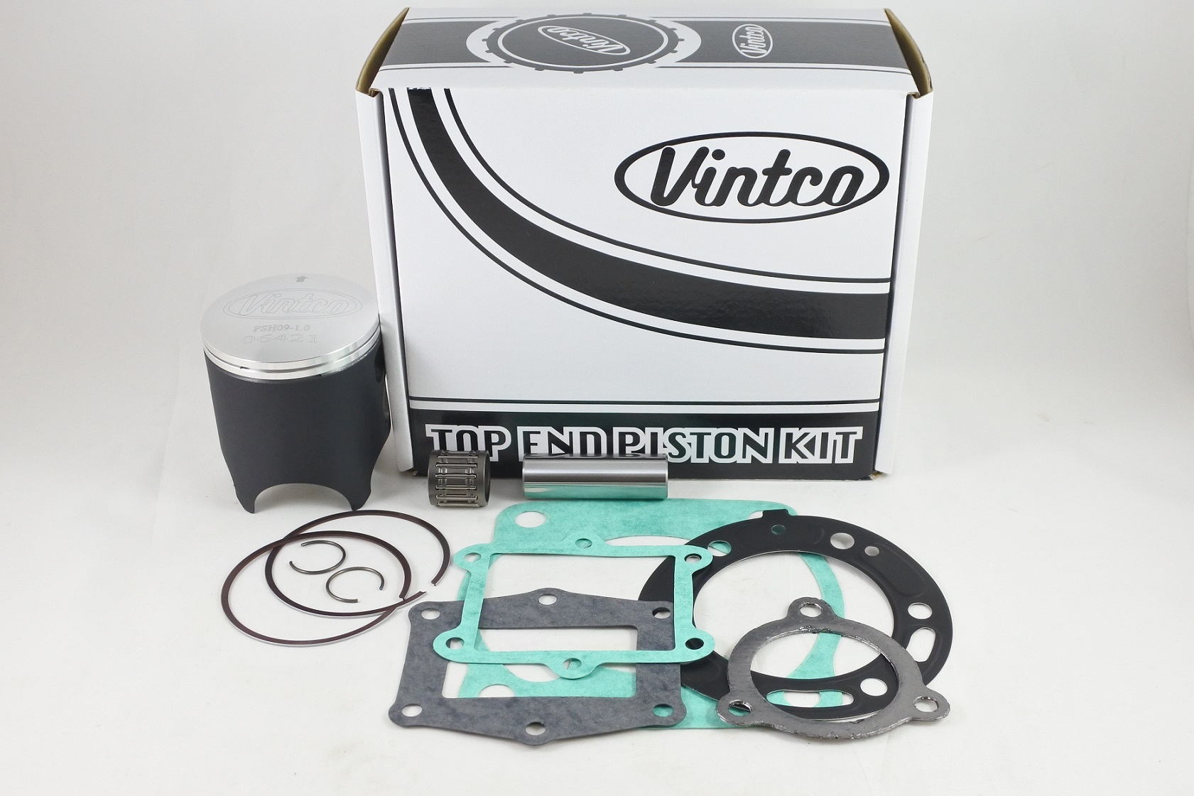 TOP END PISTON KIT 85-86 HONDA ATC R 250 67.0mm 1.0mm OVER VINTCO KTH22-1.0 thumbnail 2