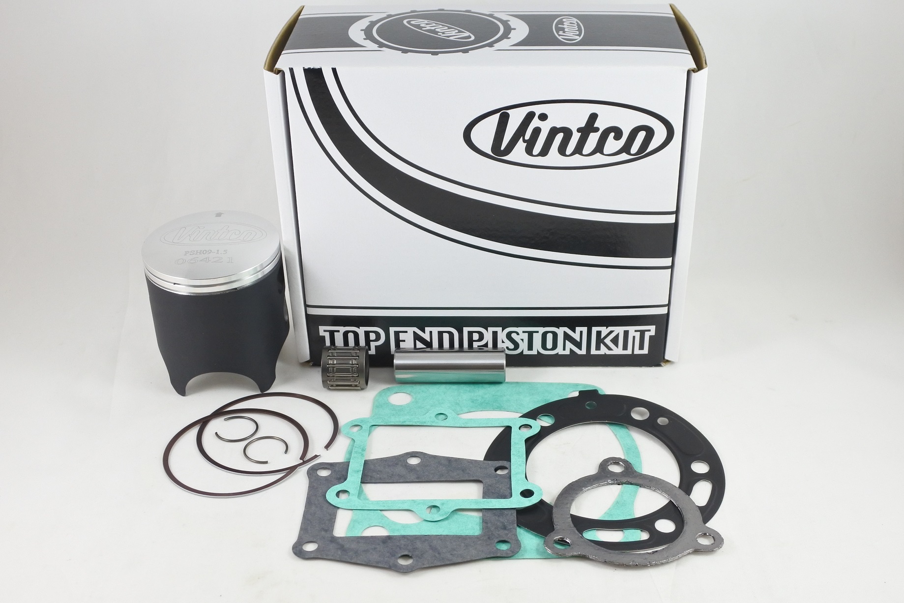 TOP END PISTON KIT 85-86 HONDA ATC R 250 67.5mm 1.5mm OVER VINTCO KTH22-1.5 thumbnail 2