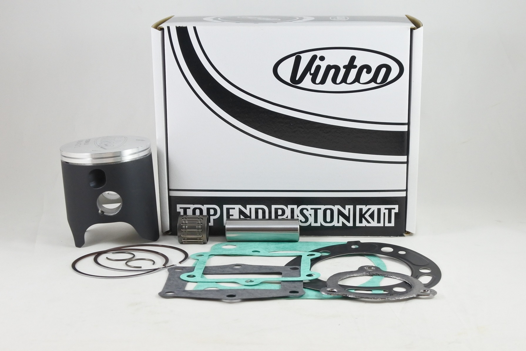 TOP END PISTON KIT 85-86 HONDA ATC R 250 68.0mm 2mm OVER VINTCO KTH22-2.0 image 1