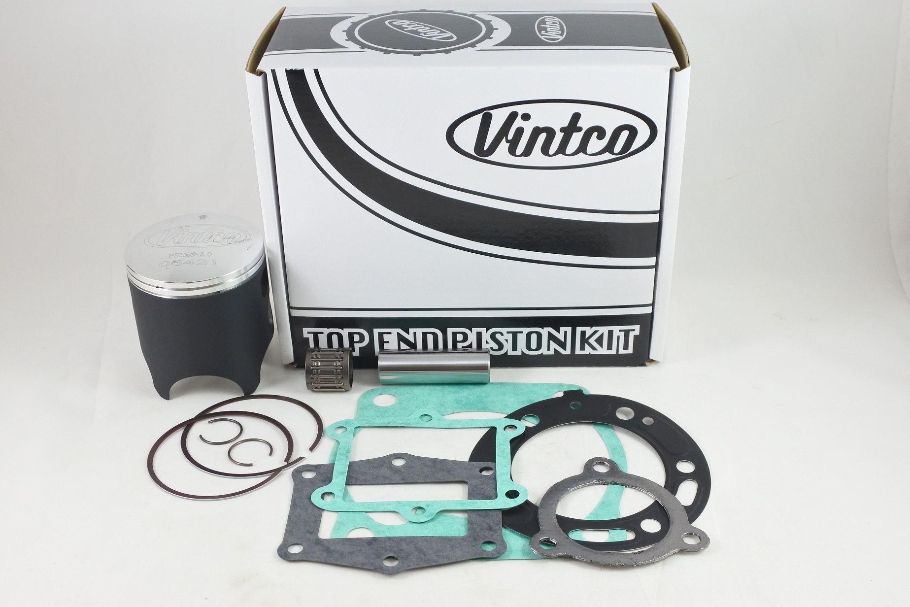 TOP END PISTON KIT 85-86 HONDA ATC R 250 68.0mm 2mm OVER VINTCO KTH22-2.0 thumbnail 2